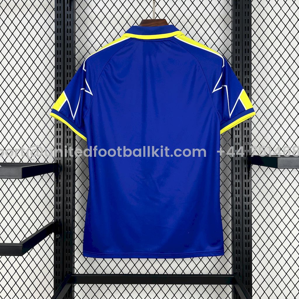 Unitedfootballkit.com | Retro Juventus 1996-97 Away Jersey -Customize Name, Number and Patch | Worldwide Shipping