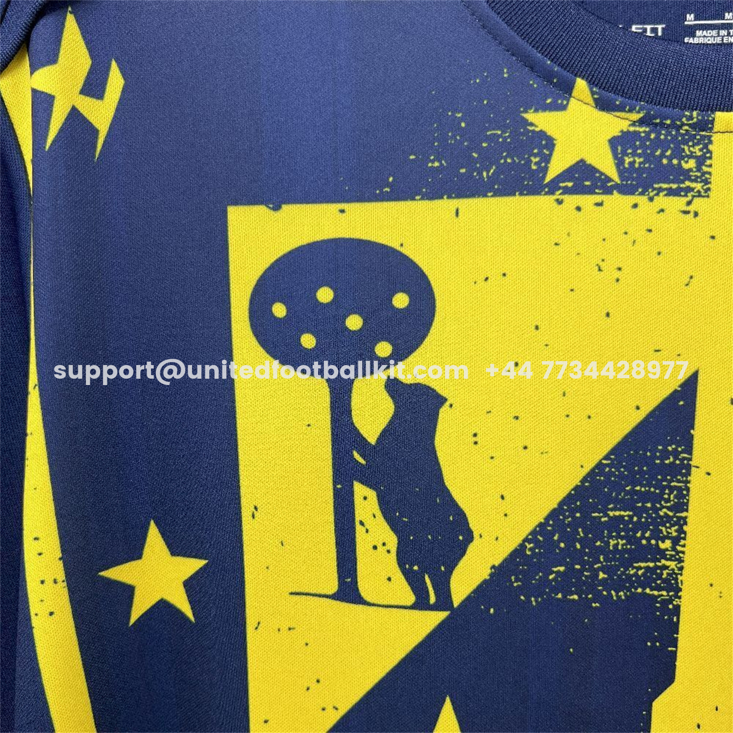 Unitedfootballkit.com | Atletico Madrid 25-26 Pre-Match Training Jersey - Fans Version -Customize Name, Number and Patch | Worldwide Shipping