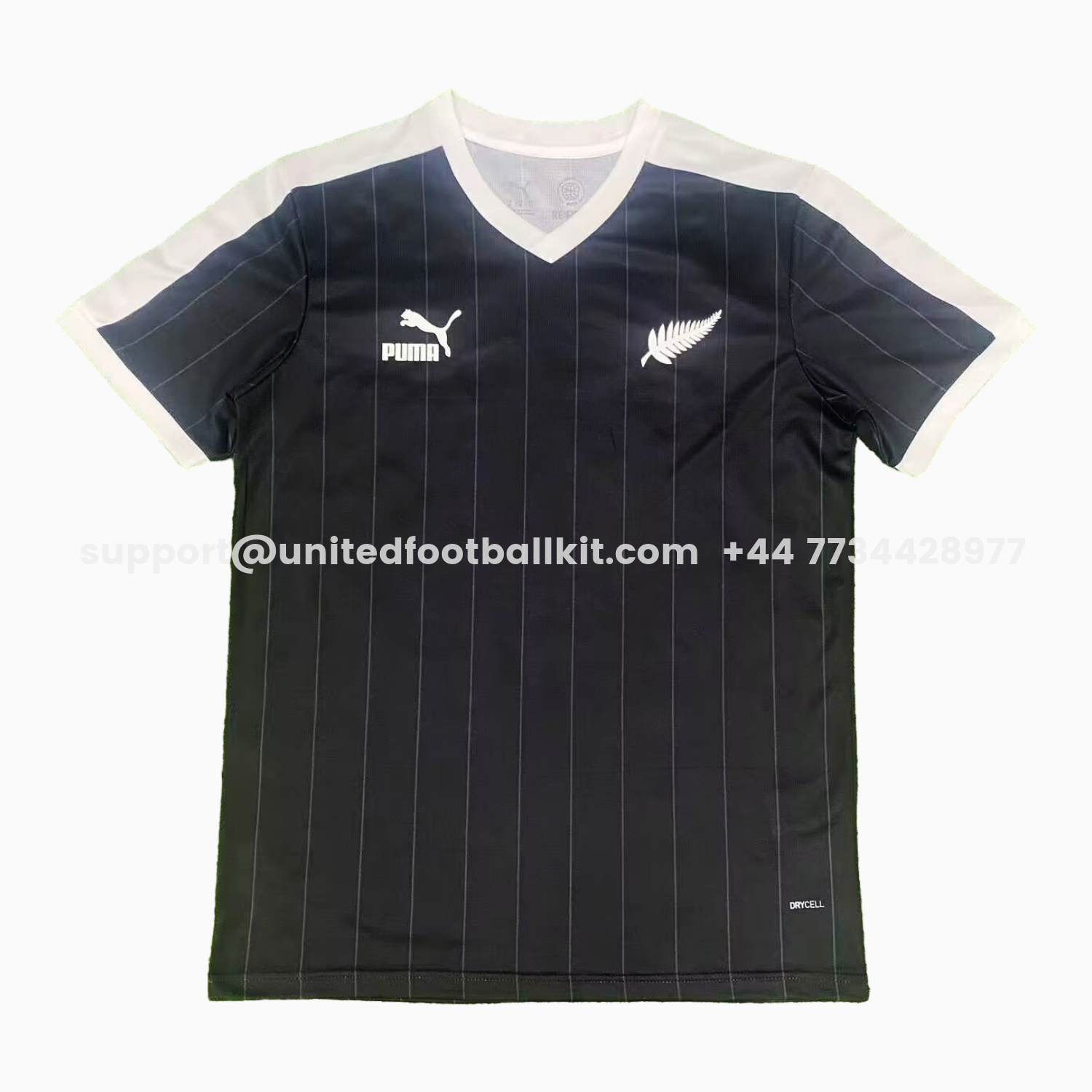 Unitedfootballkit.com | New Zealand 2026 Away Black Jersey - Fans Version -Customize Name, Number and Patch | Worldwide Shipping