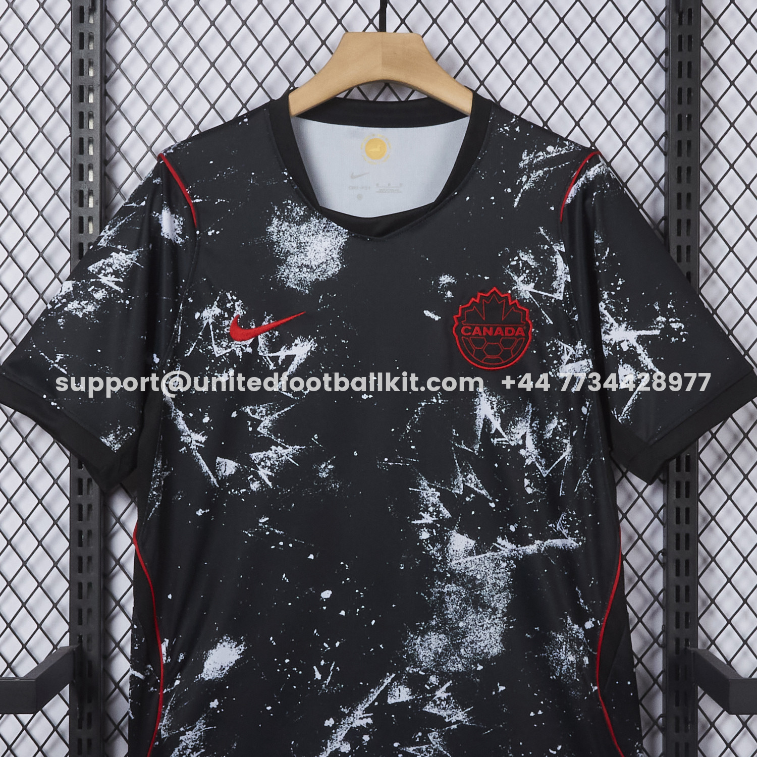 Unitedfootballkit.com | Canada 2026 Away Jersey - Fans Version -Customize Name, Number and Patch | Worldwide Shipping