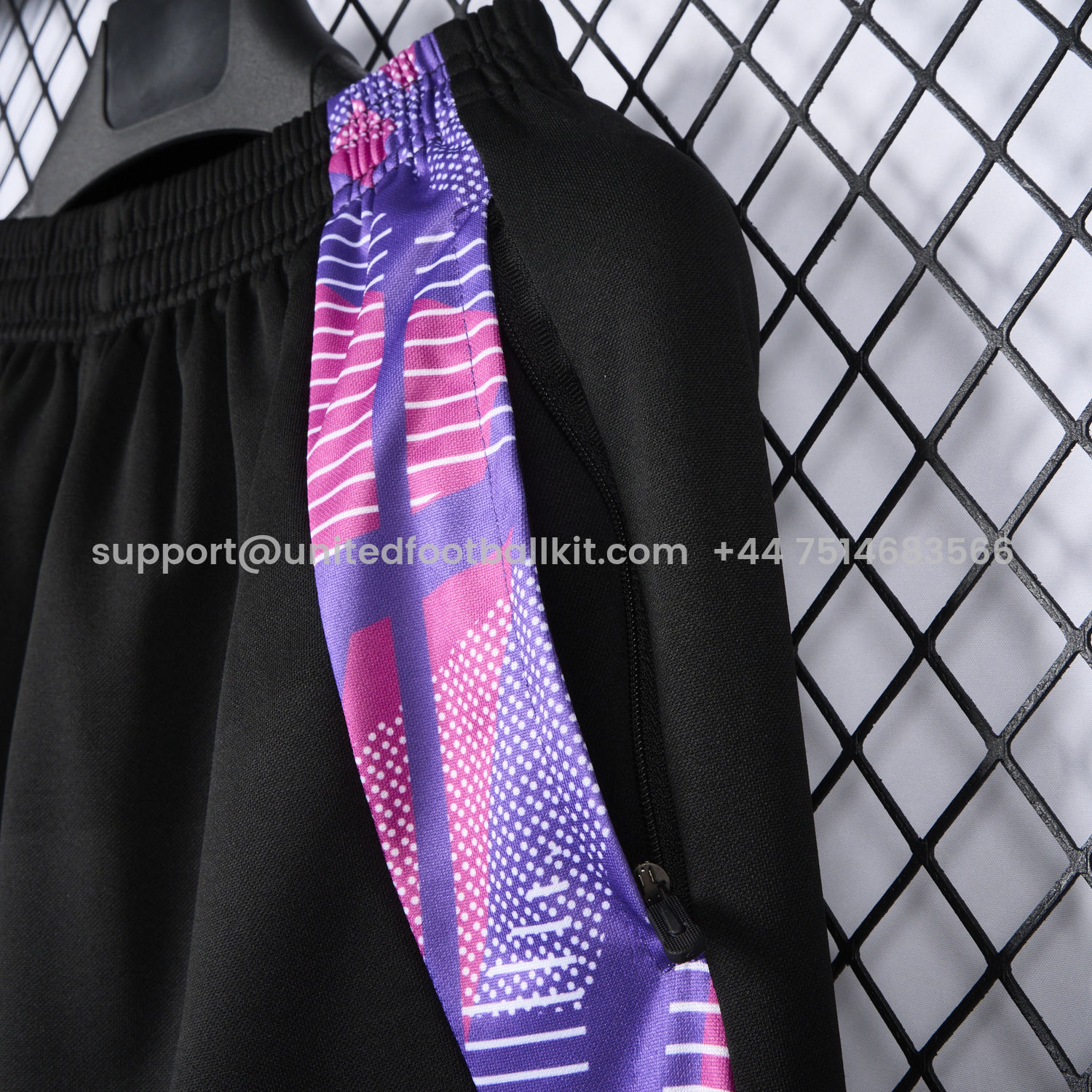 Unitedfootballkit.com | Germany 24-25 Black Training Pants - Player Version -Customize Name, Number and Patch | Worldwide Shipping