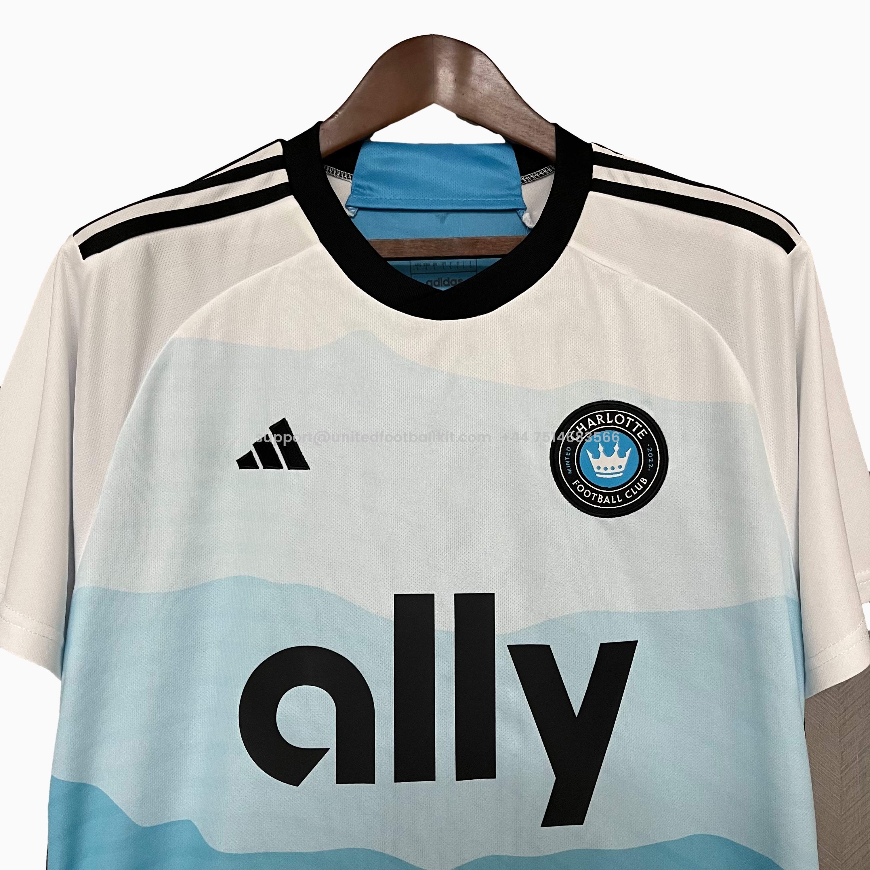 Unitedfootballkit.com | Charlotte 2024 Home Stadium Jersey - Fans Version -Customize Name, Number and Patch | Worldwide Shipping