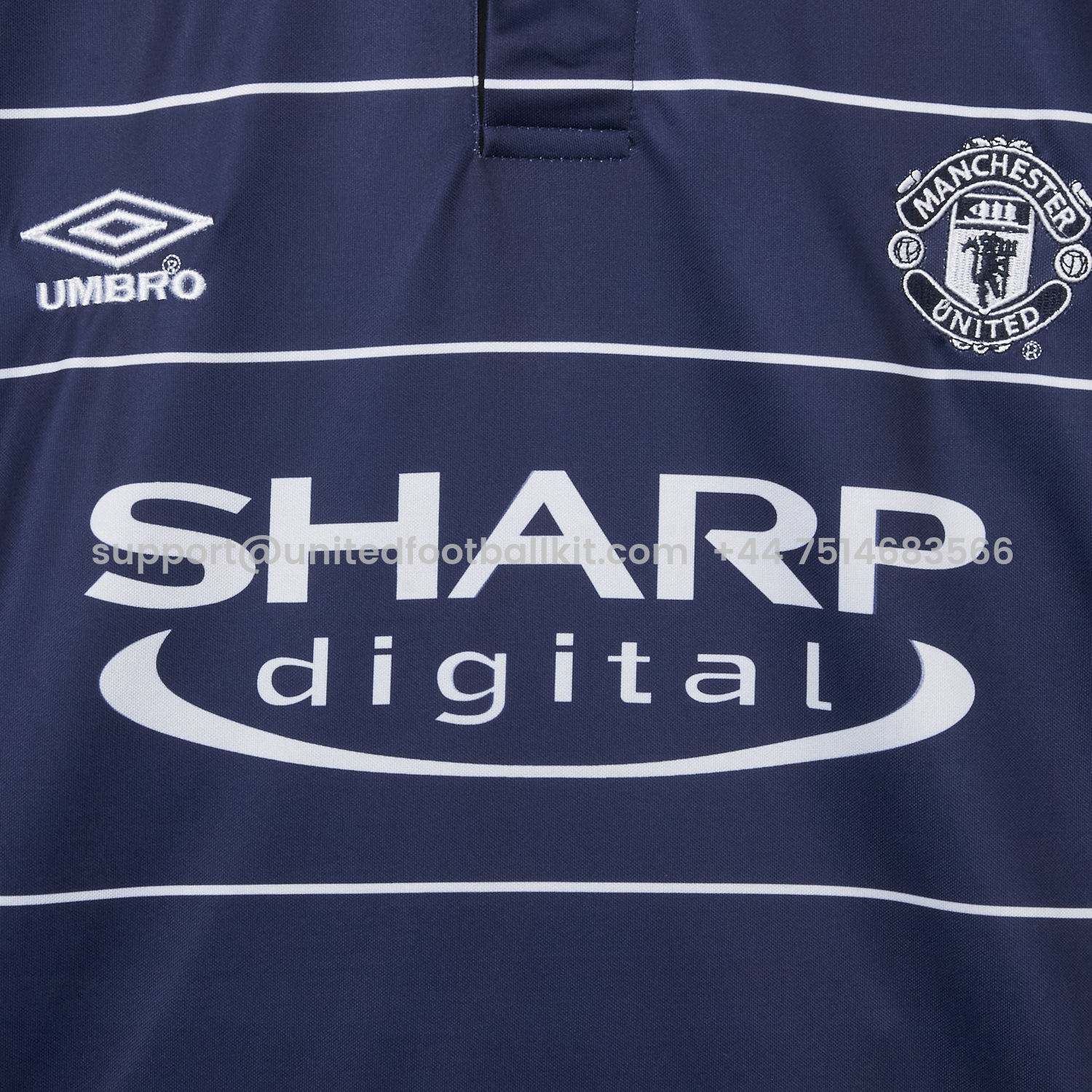 Unitedfootballkit.com | Retro Manchester United 1999-00 Third Jersey -Customize Name, Number and Patch | Worldwide Shipping