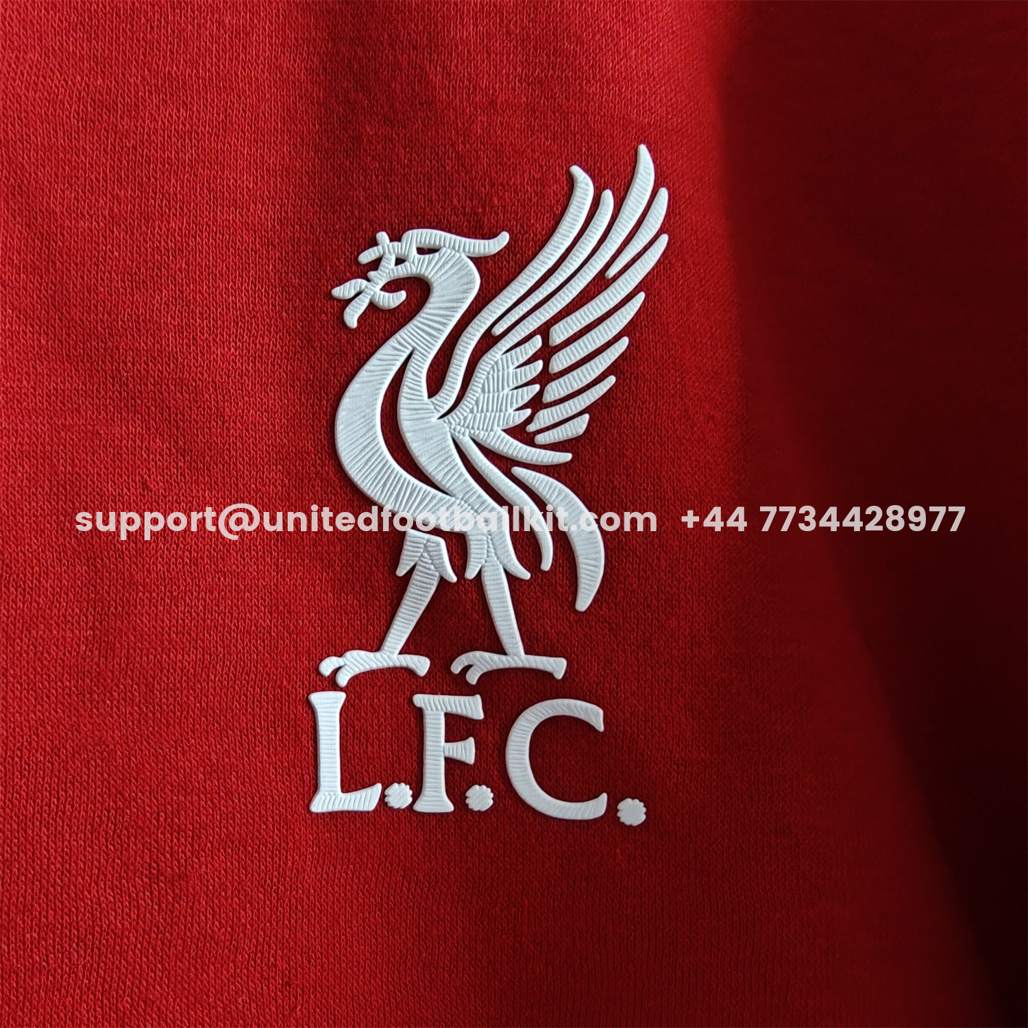 Unitedfootballkit.com | Liver.pool 25-26 Home Unisex Pullover Hoodie -Customize Name, Number and Patch | Worldwide Shipping