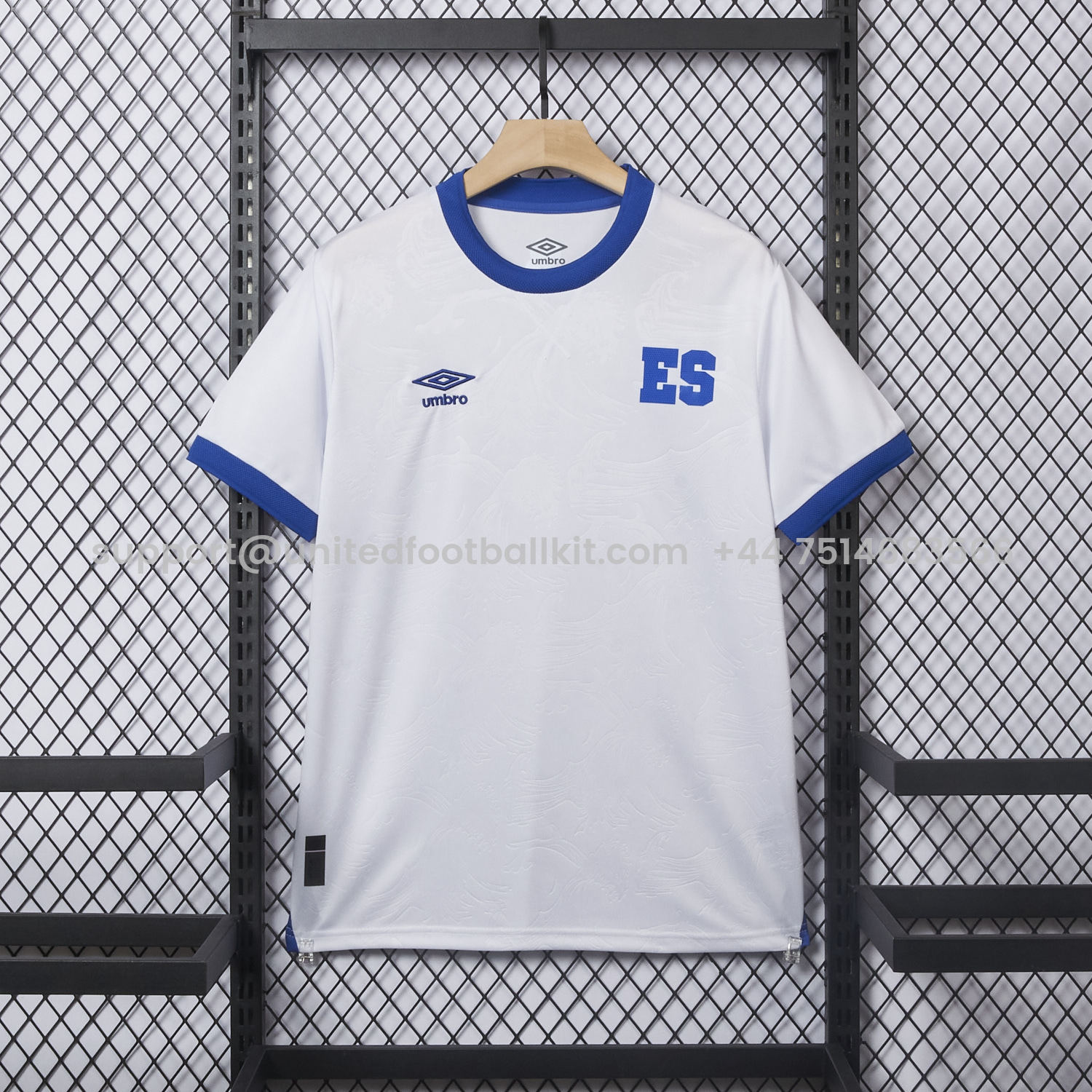 Unitedfootballkit.com | El Salvador 2025-26 Away Jersey - Fans Version -Customize Name, Number and Patch | Worldwide Shipping