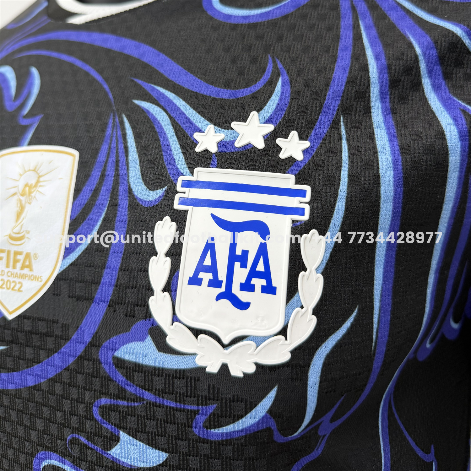 Unitedfootballkit.com | Argentina 2026 Away Deep Blue Jersey - Player Version -Customize Name, Number and Patch | Worldwide Shipping