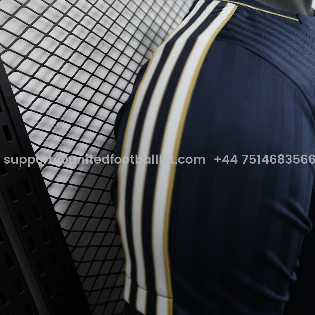 Unitedfootballkit.com | Juventus 2025 Royal Blue Icon Retro Jersey - Player Version -Customize Name, Number and Patch | Worldwide Shipping