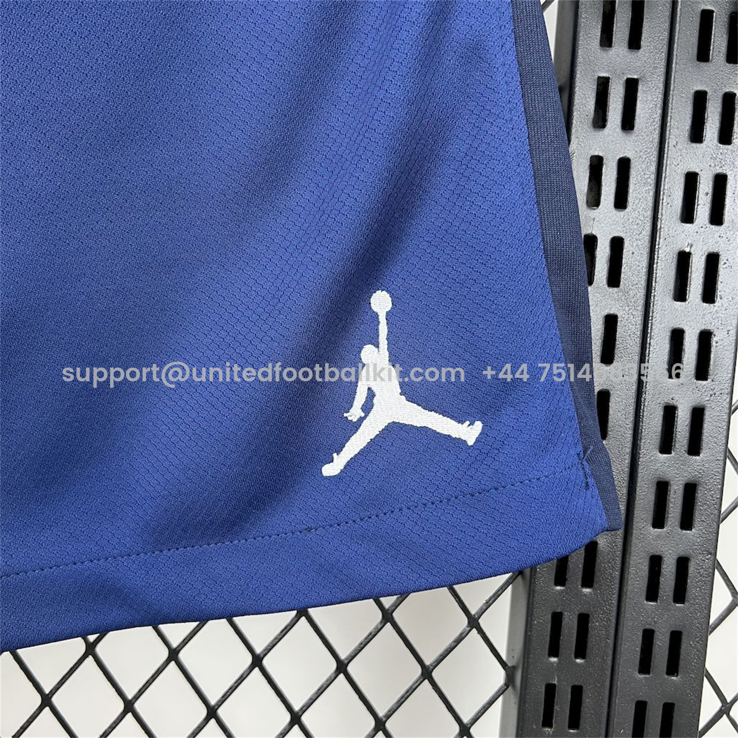 Unitedfootballkit.com | Paris Saint-Germain PSG 24-25 Fourth Shorts - Fans Version -Customize Name, Number and Patch | Worldwide Shipping