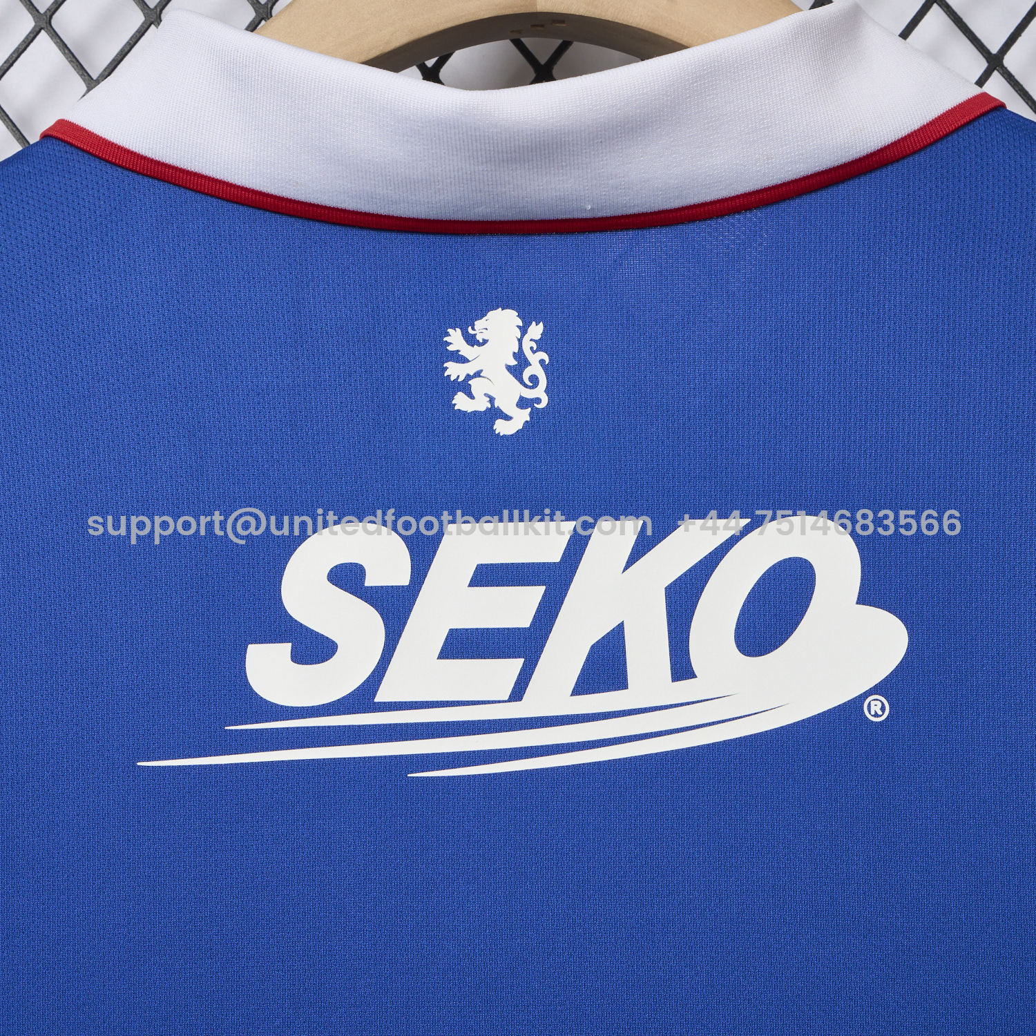 Unitedfootballkit.com | Glasgow Rangers 25-26 Home Jersey - Fans Version -Customize Name, Number and Patch | Worldwide Shipping