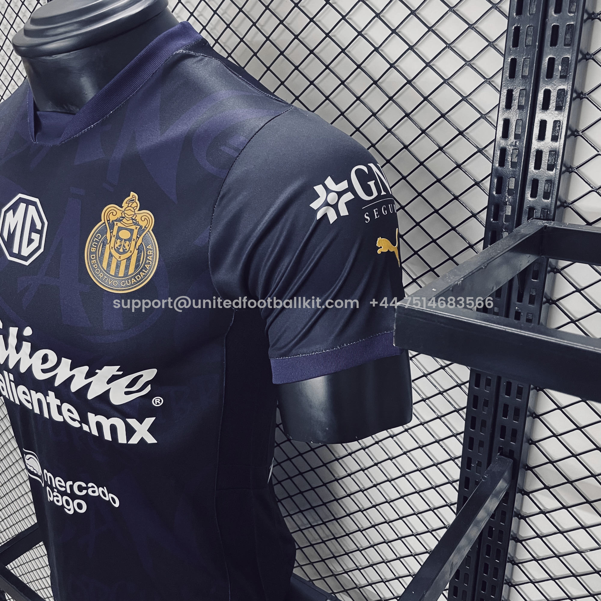 Unitedfootballkit.com | Chivas de Guadalajara 24-25 Third Jersey - Player Version -Customize Name, Number and Patch | Worldwide Shipping