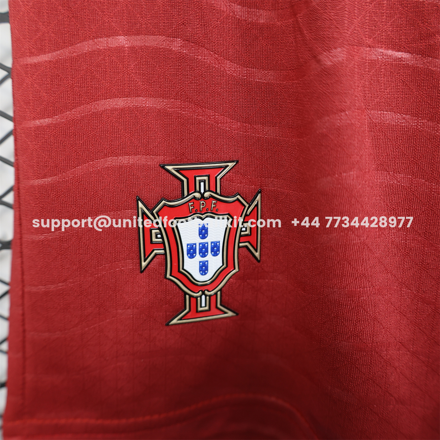 Unitedfootballkit.com | Portugal 2026 Home Red Shorts - Player Version -Customize Name, Number and Patch | Worldwide Shipping