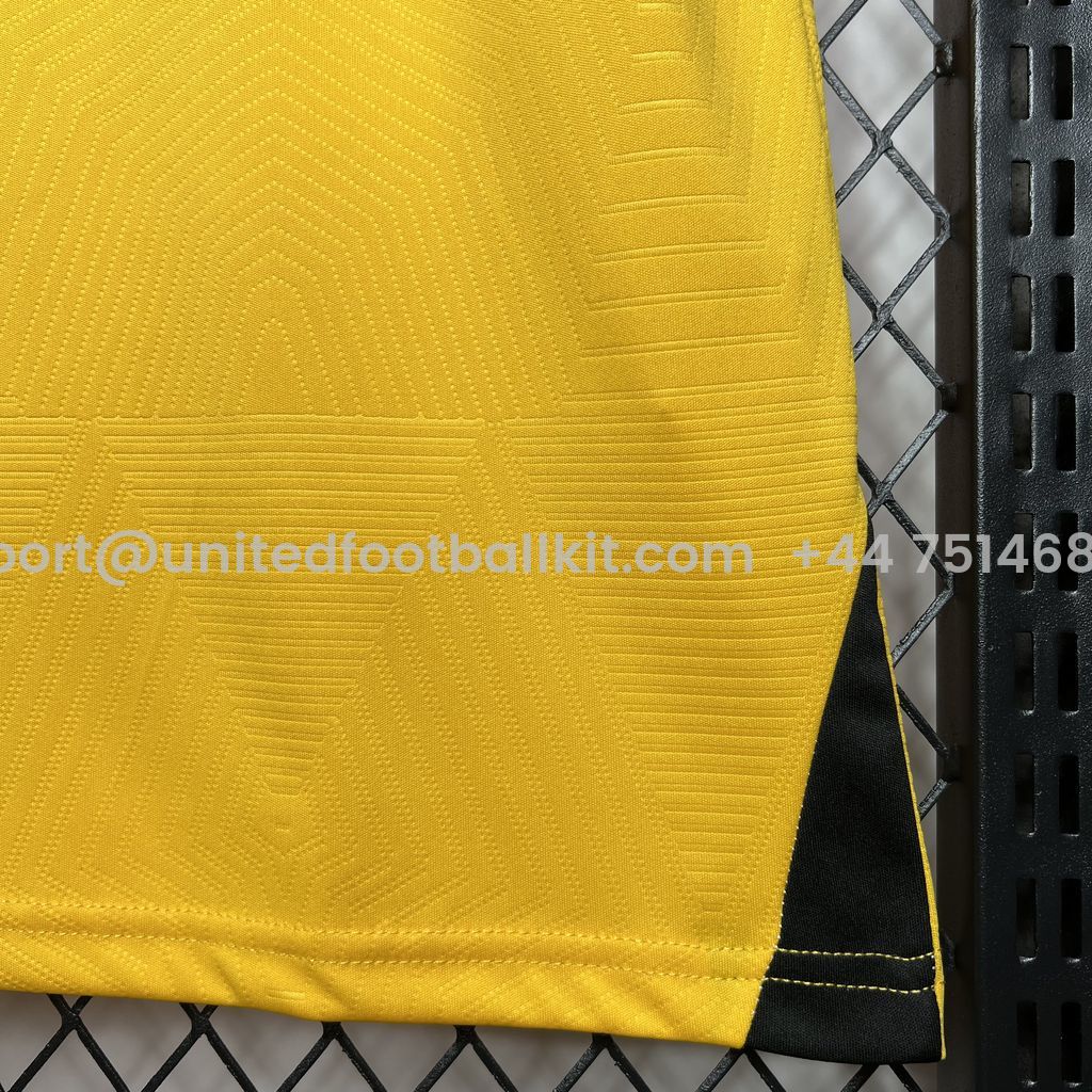 Unitedfootballkit.com | Wolverhampton Wanderers Wolves 24-25 Home Jersey - Fans Version -Customize Name, Number and Patch | Worldwide Shipping