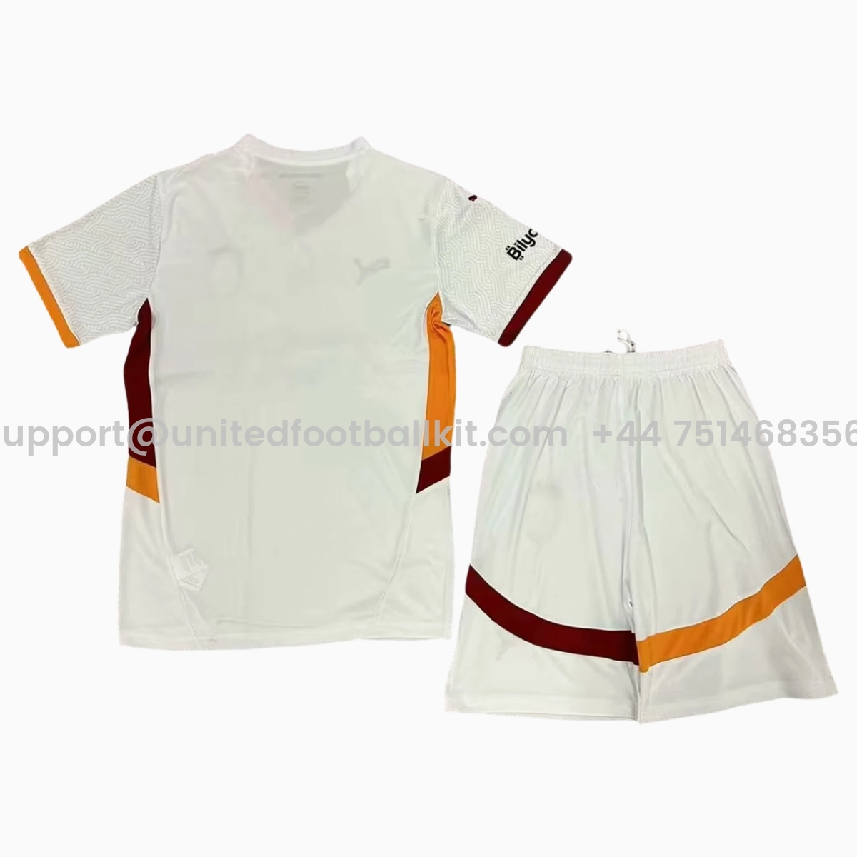 Unitedfootballkit.com | Galatasaray 24-25 Away Kids Kit -Customize Name, Number and Patch | Worldwide Shipping