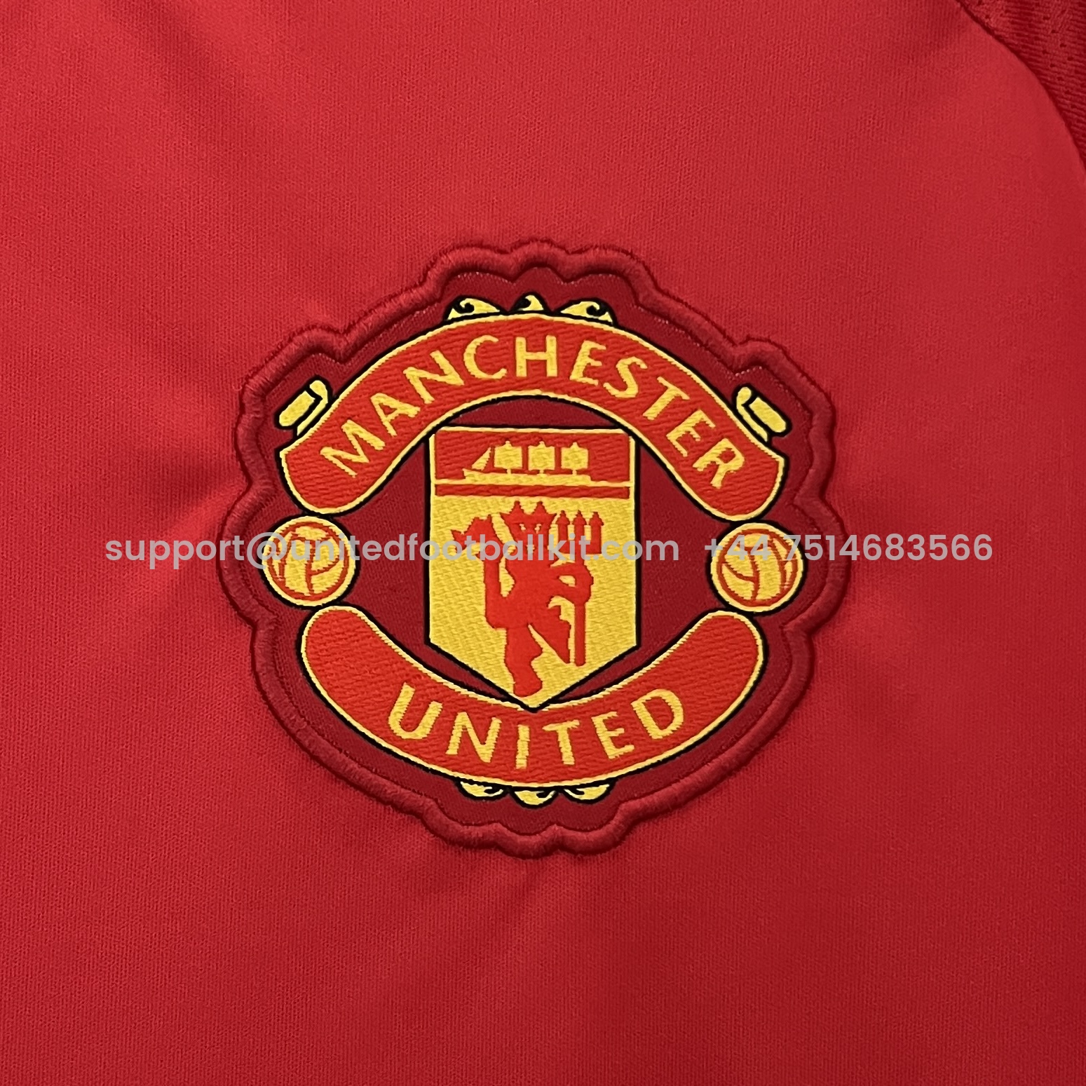 Unitedfootballkit.com | Manchester United 24-25 Home Stadium Jersey - Fans Version -Customize Name, Number and Patch | Worldwide Shipping