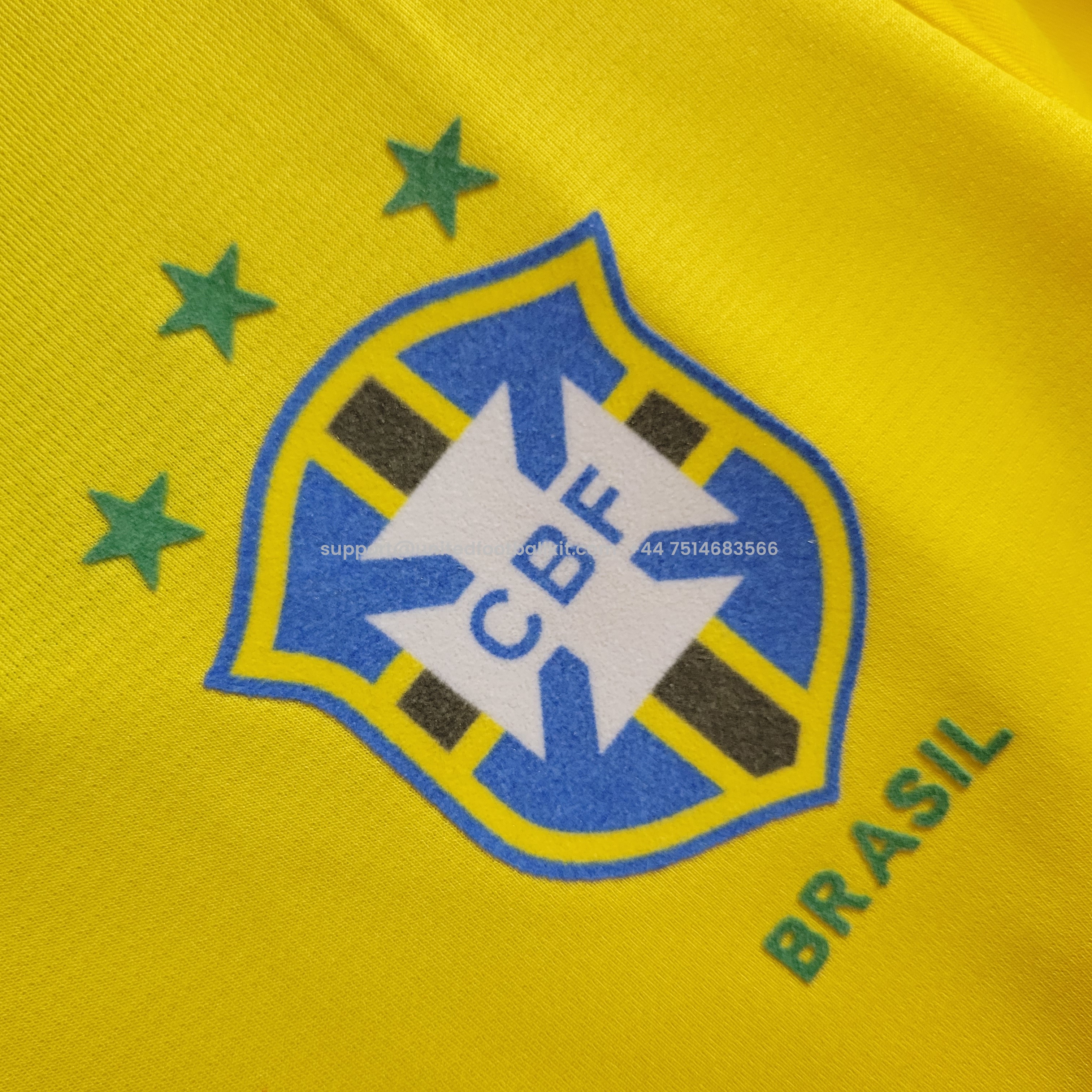 Unitedfootballkit.com | Retro Brazil 1994 Home Stadium Jersey -Customize Name, Number and Patch | Worldwide Shipping