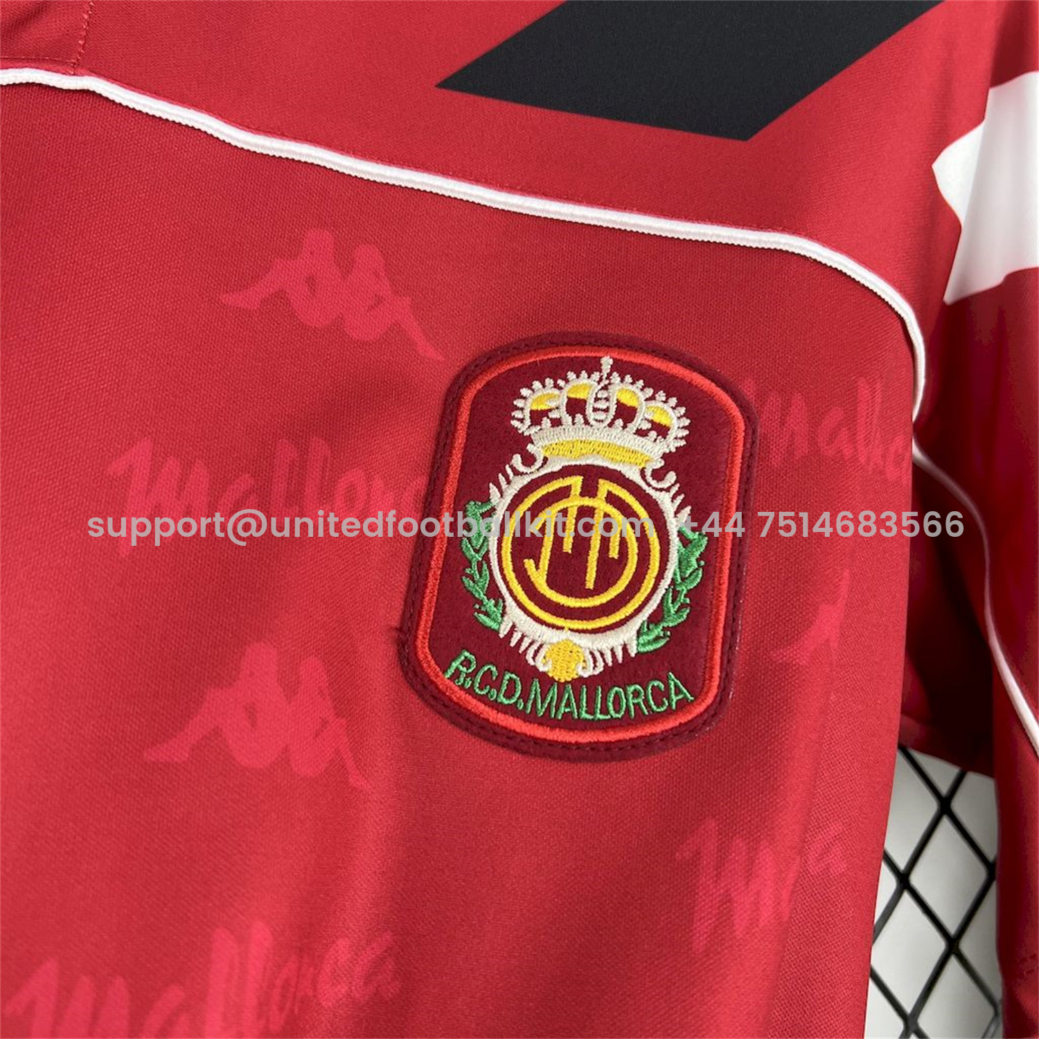 Unitedfootballkit.com | Retro Mallorca 1994-95 Home Jersey -Customize Name, Number and Patch | Worldwide Shipping