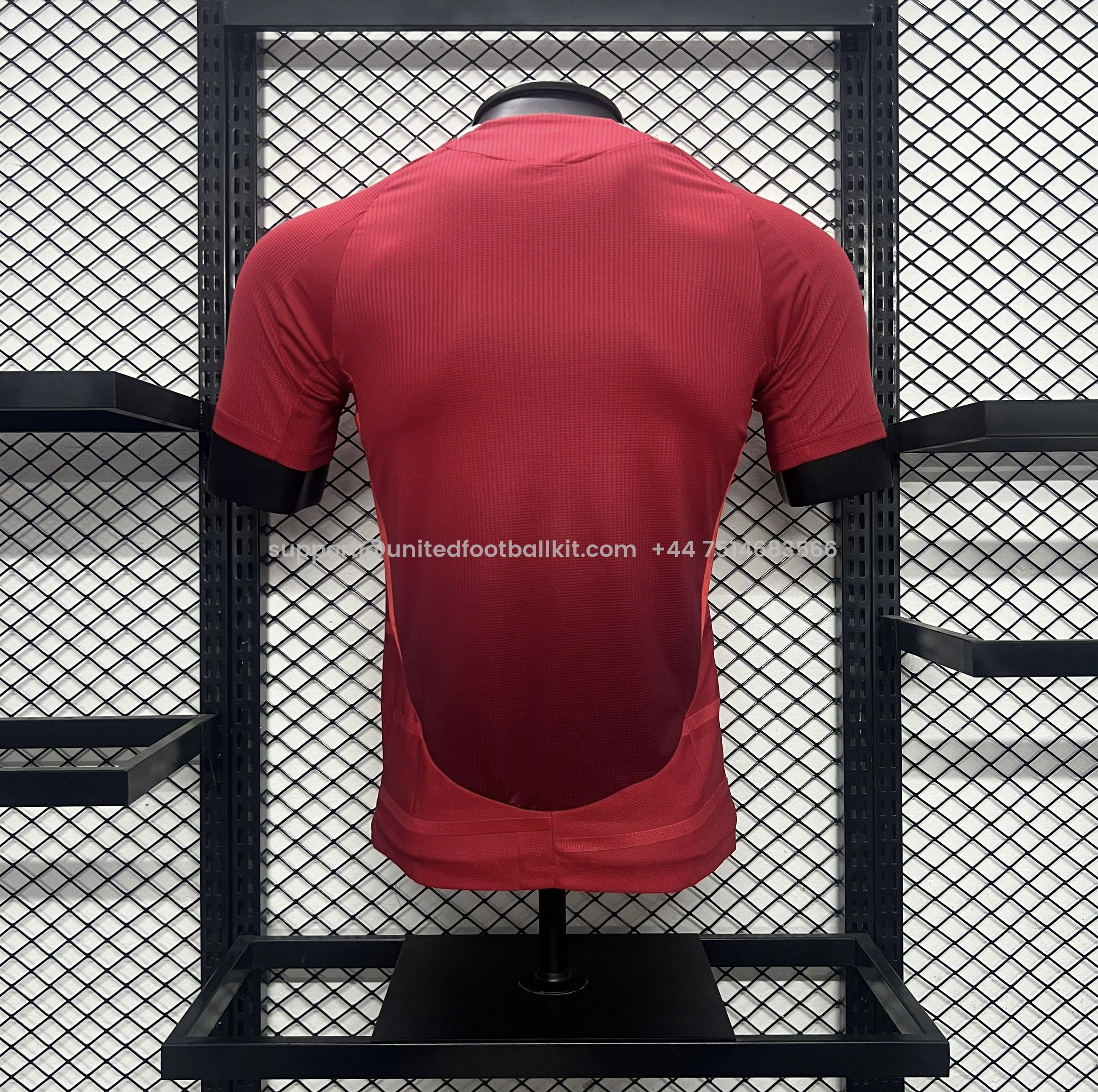 Unitedfootballkit.com | Manchester United 24-25 Home Stadium Jersey - Player Version -Customize Name, Number and Patch | Worldwide Shipping