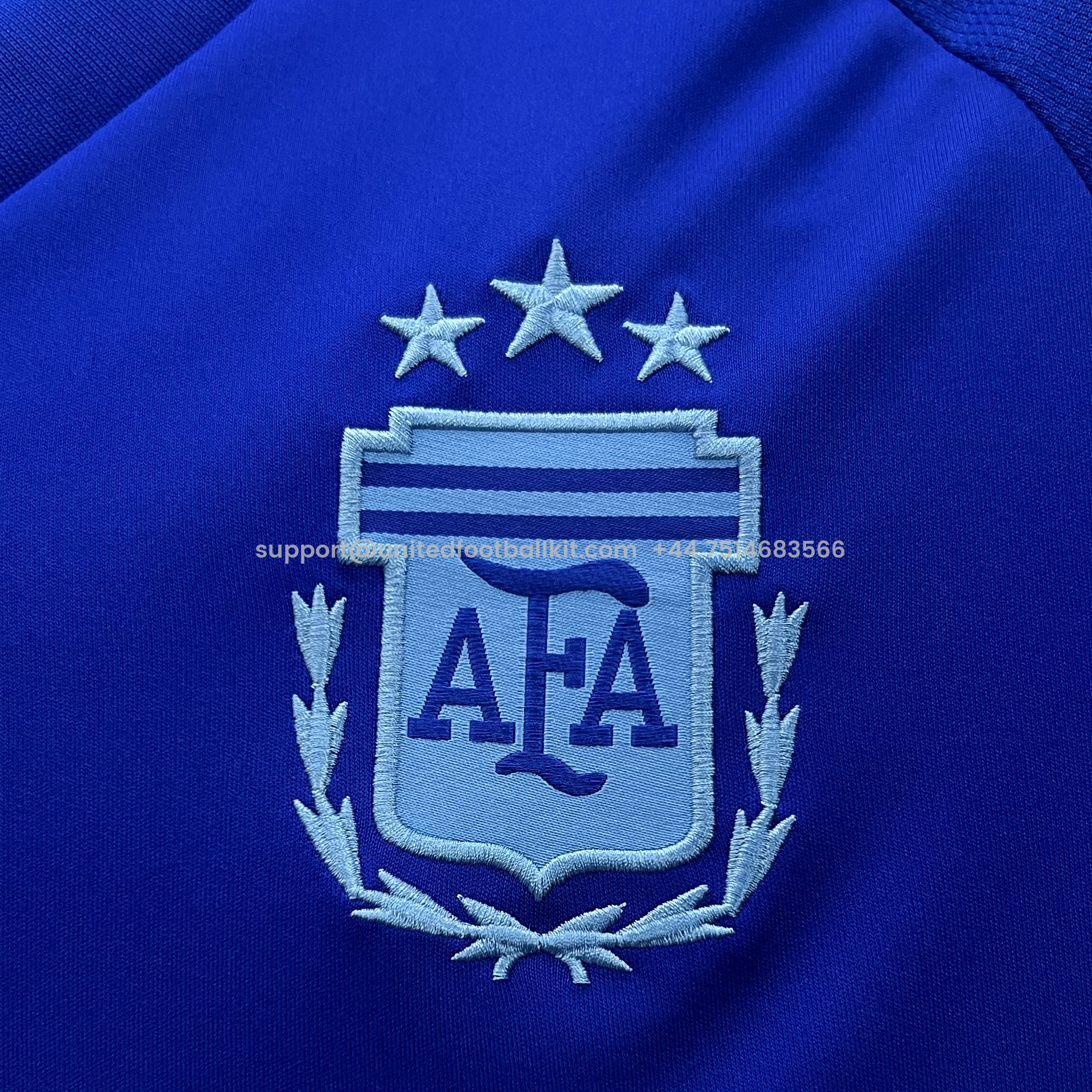 Unitedfootballkit.com | Argentina 2024 Away Stadium Jersey - Fans Version -Customize Name, Number and Patch | Worldwide Shipping