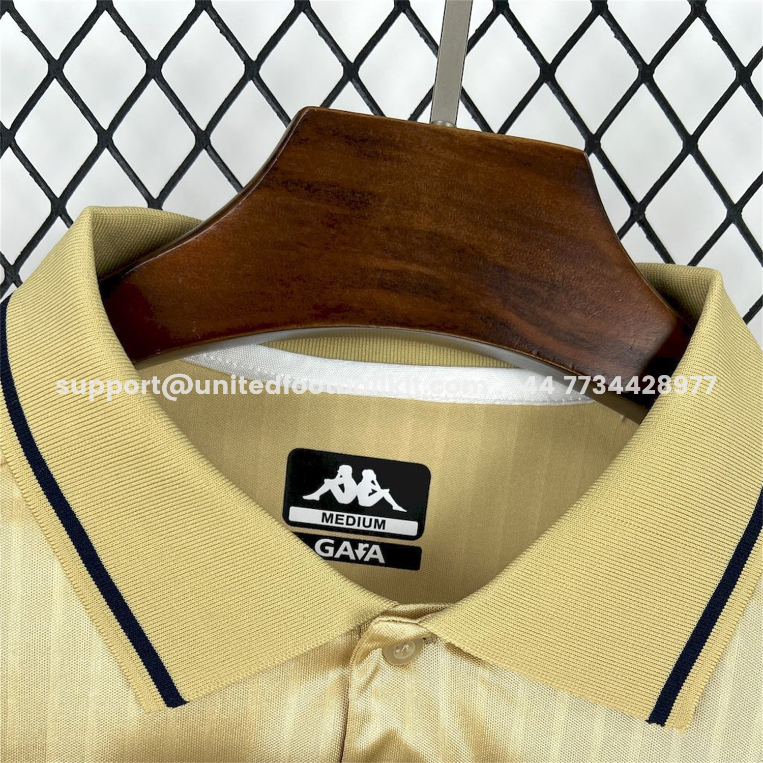 Unitedfootballkit.com | FC Versailles 25-26 Gold L'Élégant Special Jersey - Fans Version -Customize Name, Number and Patch | Worldwide Shipping