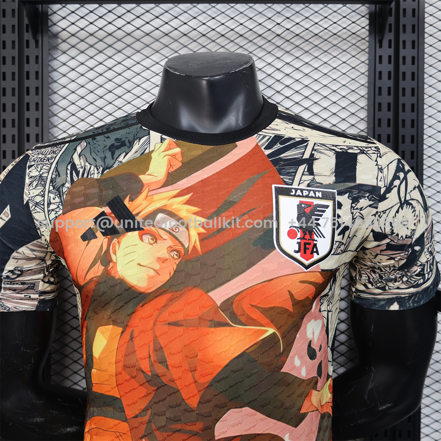 Unitedfootballkit.com | Japan 25-26 Uzumaki Naruto(sennin) Special Edition Jersey - Player Version -Customize Name, Number and Patch | Worldwide Shipping