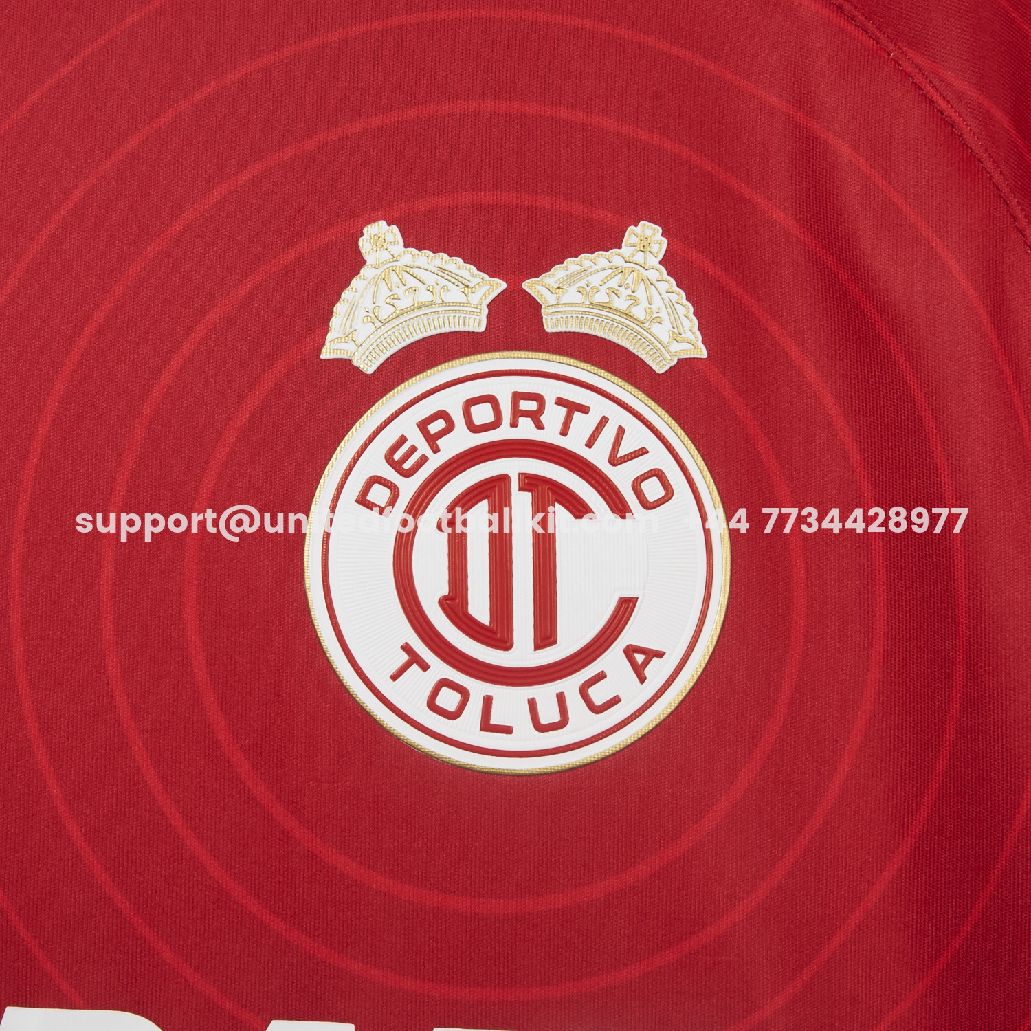 Unitedfootballkit.com | Toluca 25-26 Red Special Jersey - Fans Version -Customize Name, Number and Patch | Worldwide Shipping