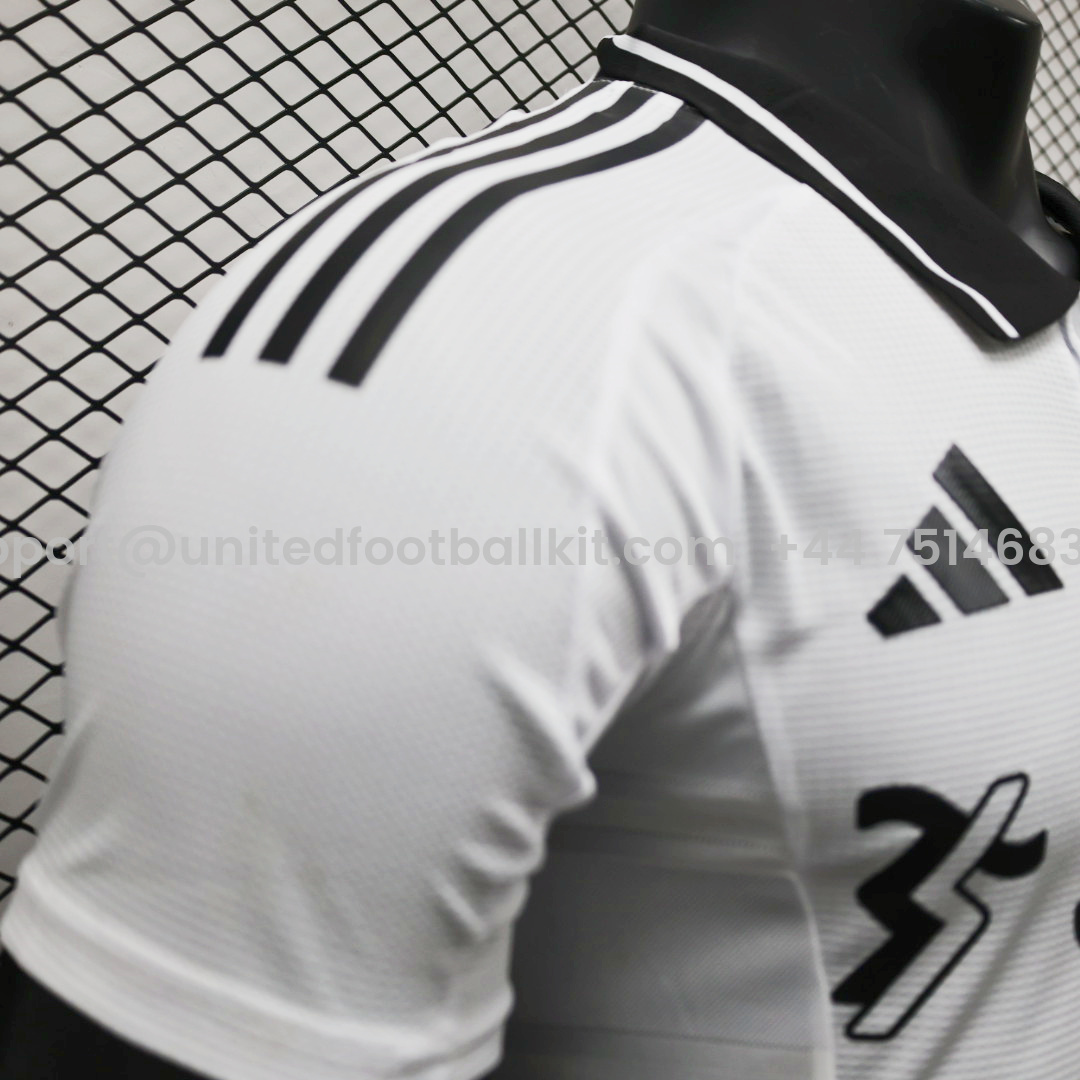 Unitedfootballkit.com | Fulham 24-25 Home Stadium Jersey - Player Version -Customize Name, Number and Patch | Worldwide Shipping