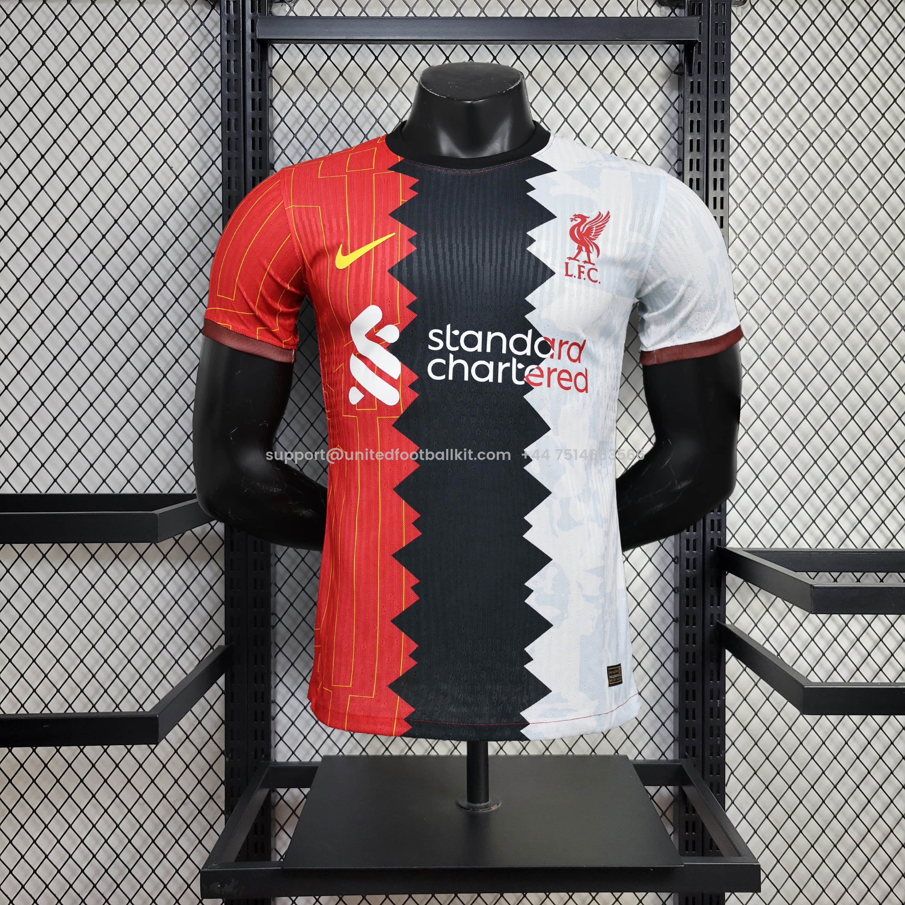 Unitedfootballkit.com | Liver.pool 24-25 Three Joint Special Edition Jersey - Player Version -Customize Name, Number and Patch | Worldwide Shipping