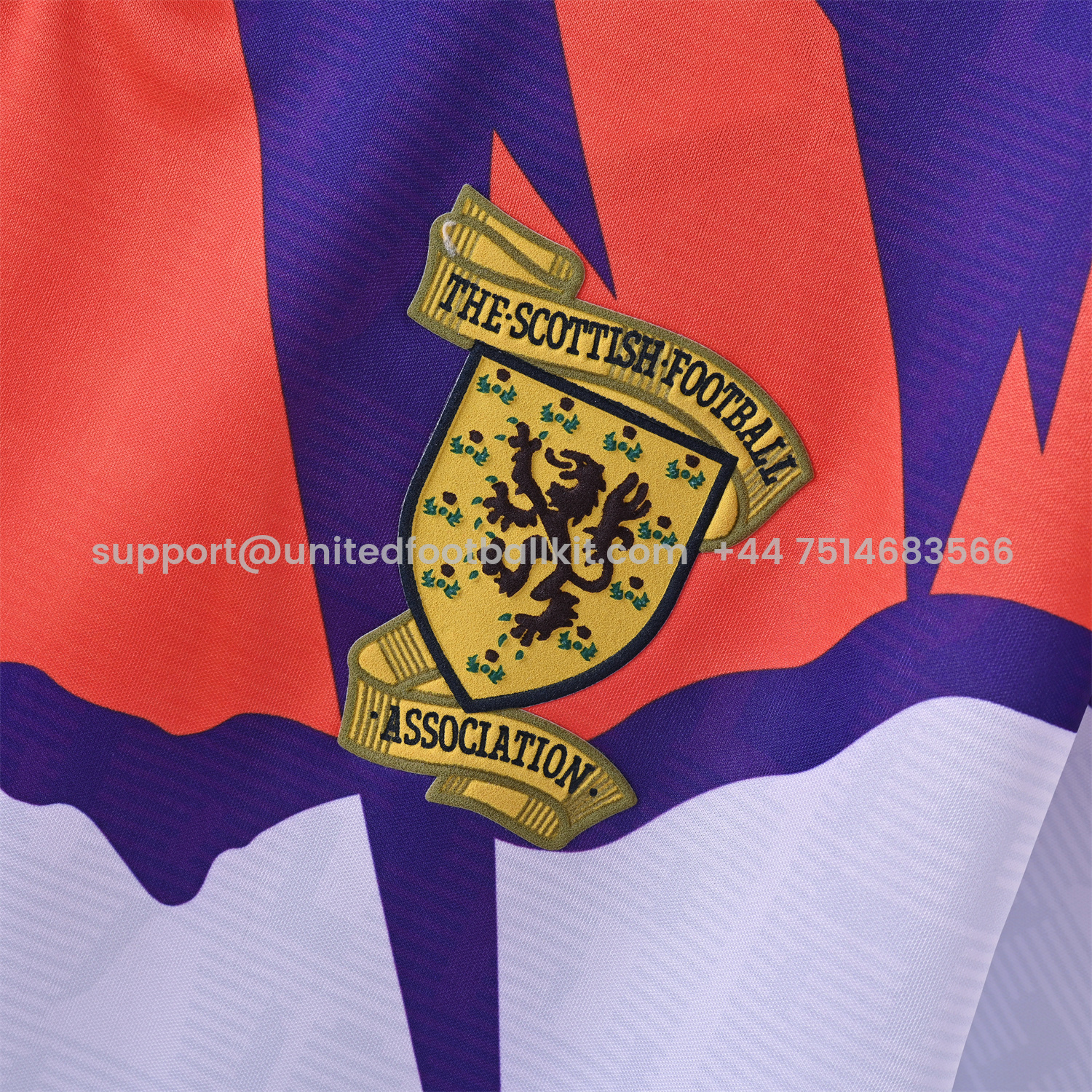 Unitedfootballkit.com | Retro S-c-o.t l.a-n.d 1992 Away Stadium Jersey -Customize Name, Number and Patch | Worldwide Shipping