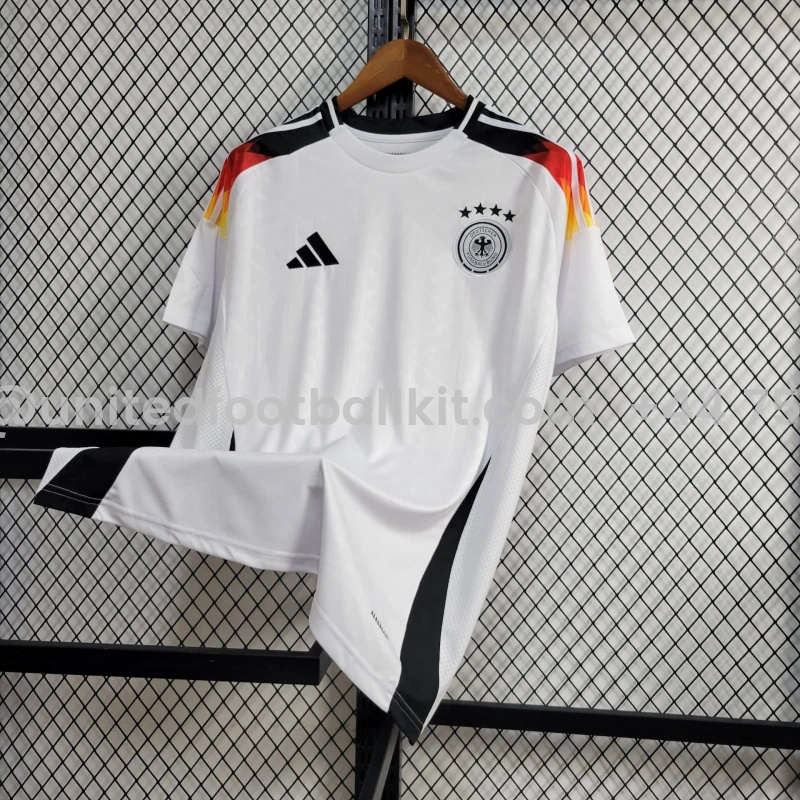 Unitedfootballkit.com | Germany 2024 Home Stadium Jersey - Fans Version -Customize Name, Number and Patch | Worldwide Shipping