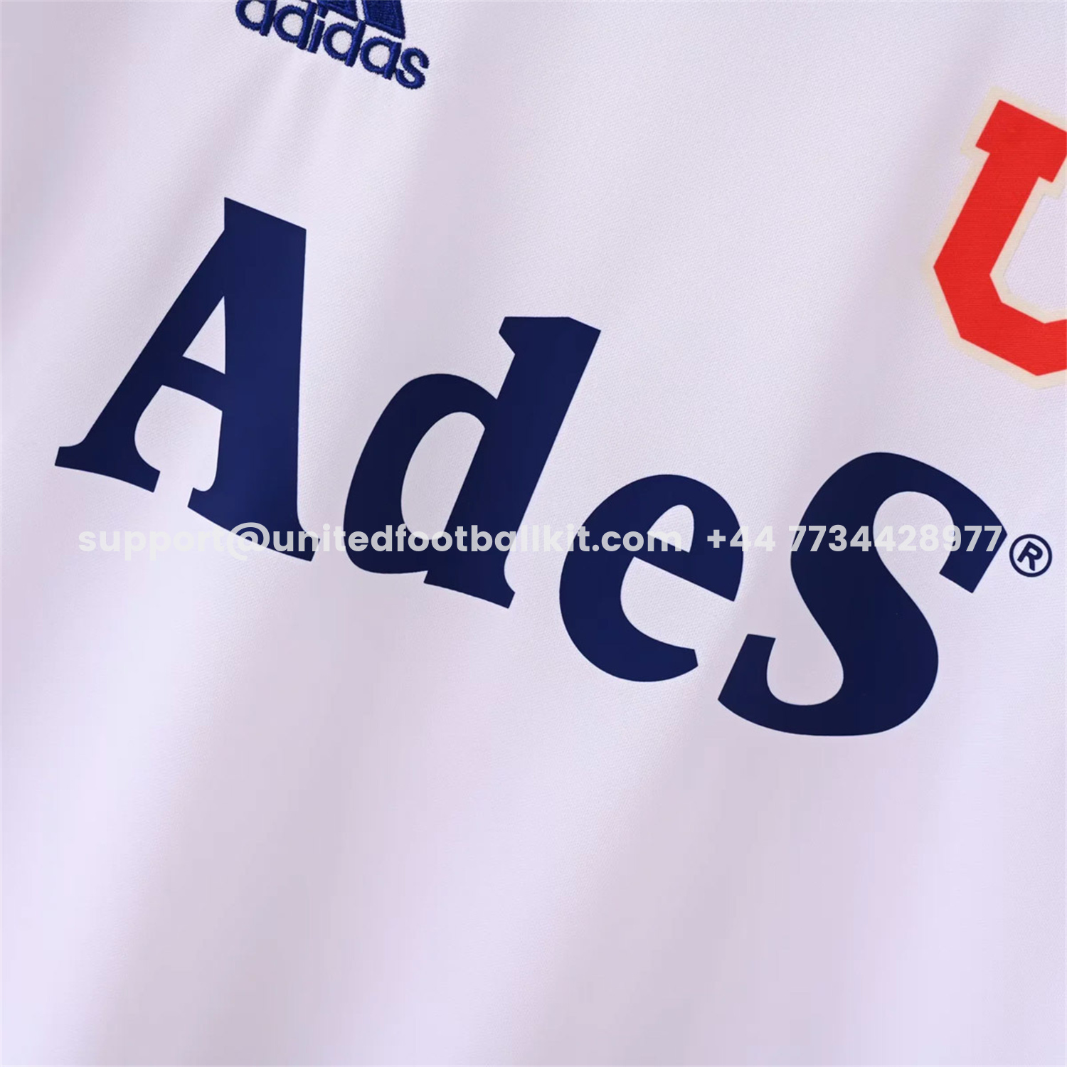 Unitedfootballkit.com | Retro Universidad De Chile 1999-00 Away White Jersey -Customize Name, Number and Patch | Worldwide Shipping