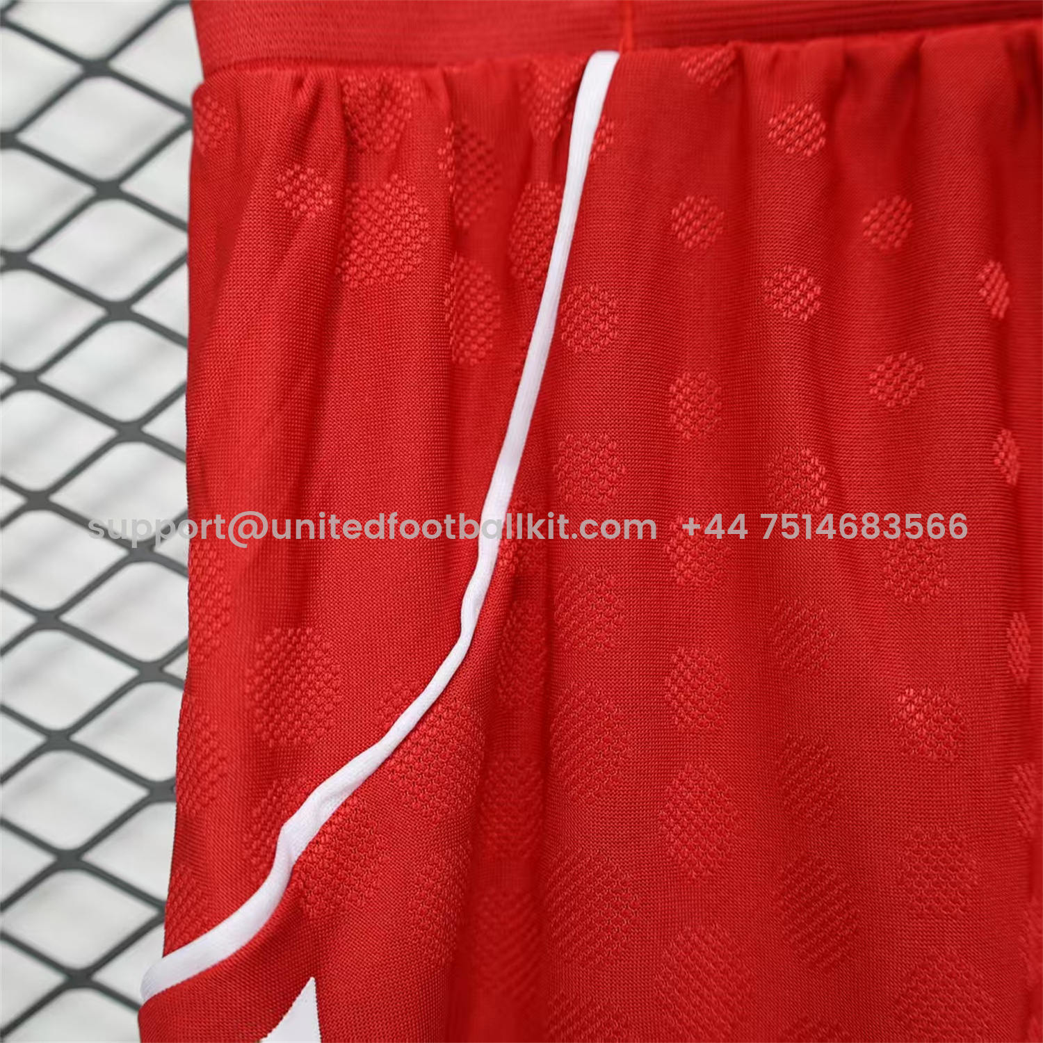 Unitedfootballkit.com | Bayern Munich 25-26 Home Red Shorts - Player Version -Customize Name, Number and Patch | Worldwide Shipping