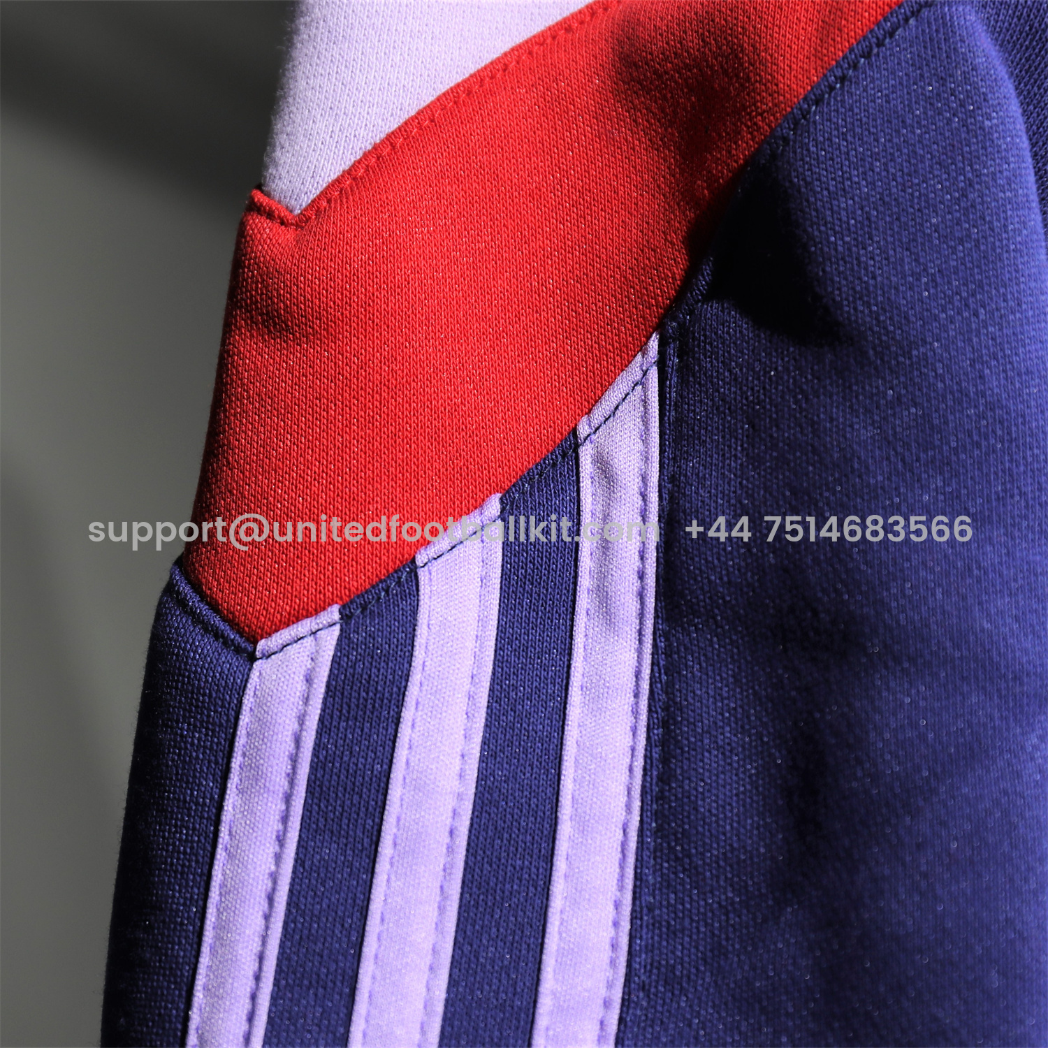 Unitedfootballkit.com | Arsenal 2025 Fleece-Lined Training Hoodie Set - Purple & Red Hoodie + Pants -Customize Name, Number and Patch | Worldwide Shipping