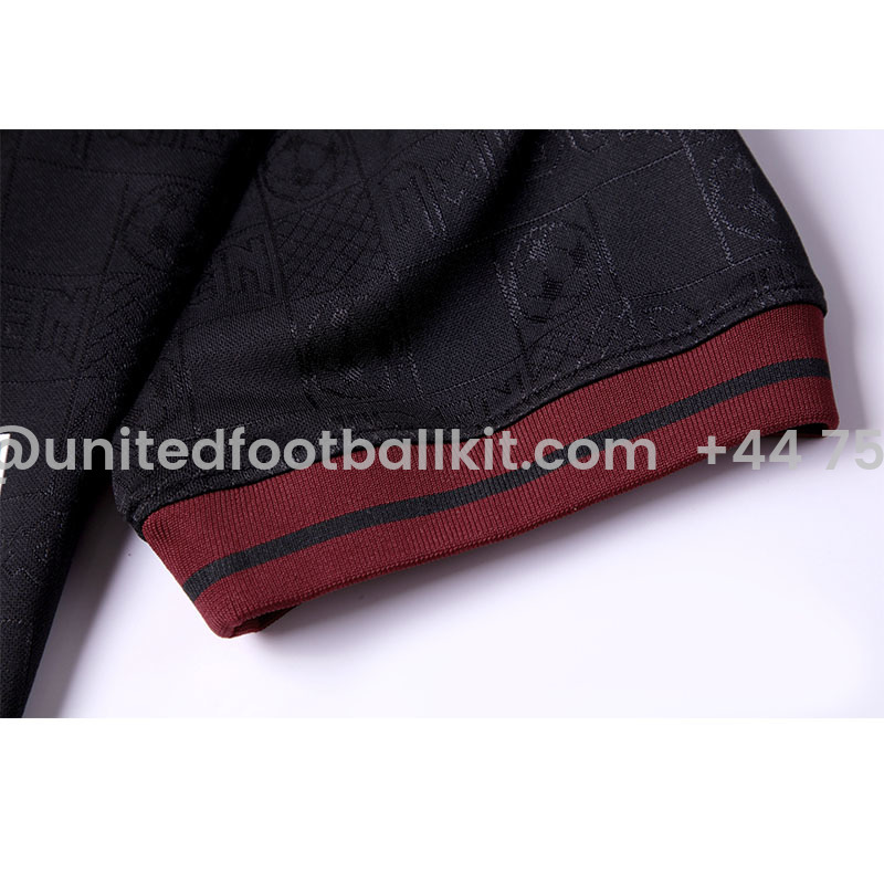 Unitedfootballkit.com | Retro Iron Maiden 2016 Black Jersey -Customize Name, Number and Patch | Worldwide Shipping