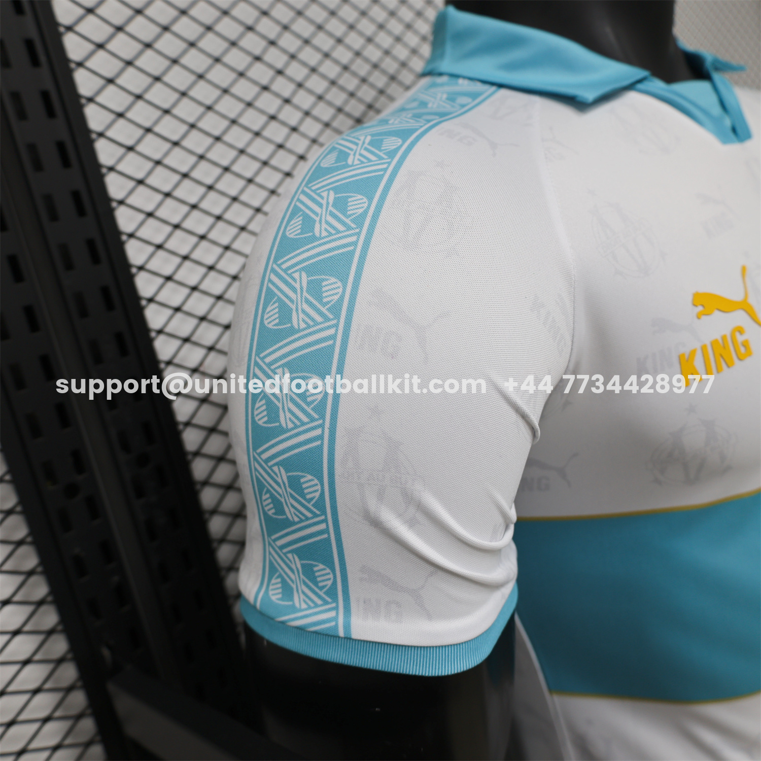 Unitedfootballkit.com | Marseille 25-26 Retro Style White Jersey -Player Version -Customize Name, Number and Patch | Worldwide Shipping