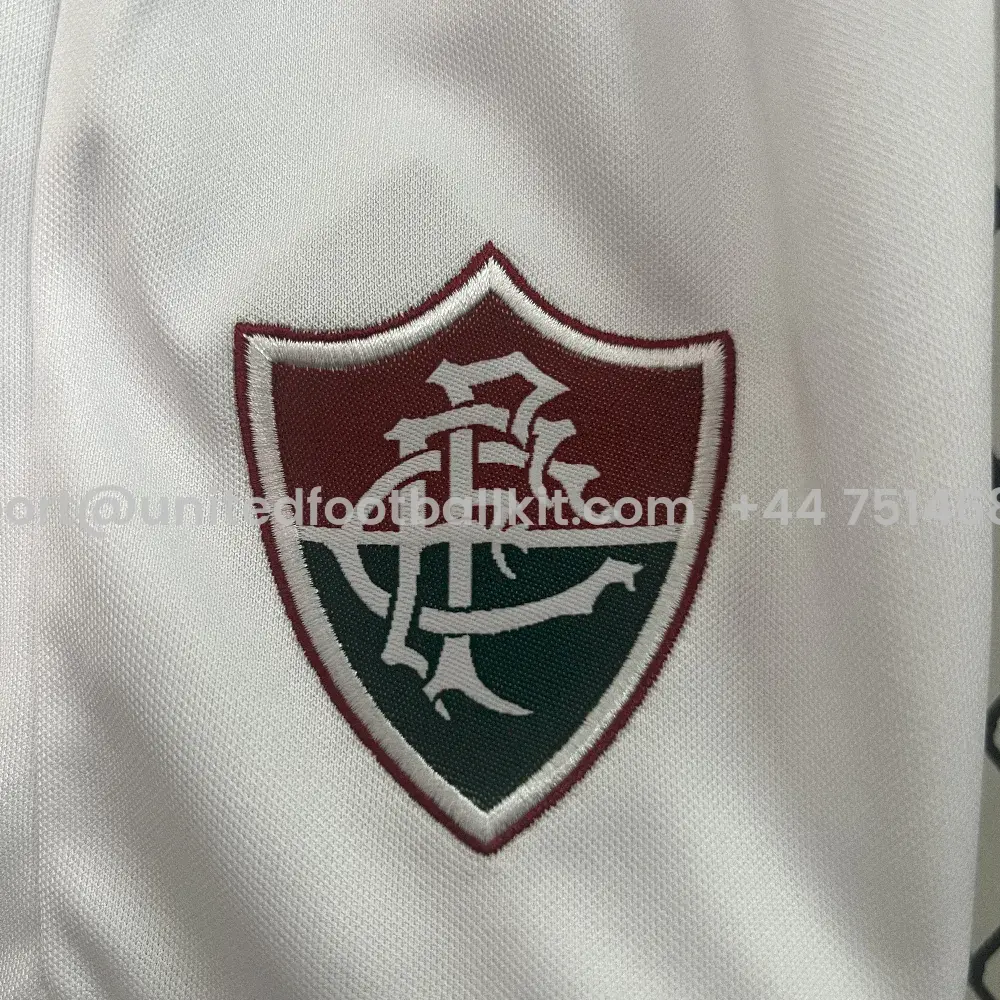 Unitedfootballkit.com | Fluminense 24-25 Home Kids Kit -Customize Name, Number and Patch | Worldwide Shipping