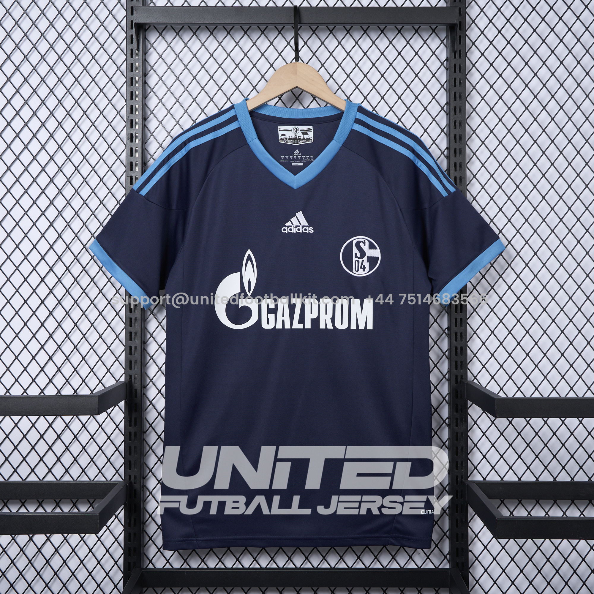Unitedfootballkit.com | Retro Schalke 04 2010-11 Away Jersey -Customize Name, Number and Patch | Worldwide Shipping