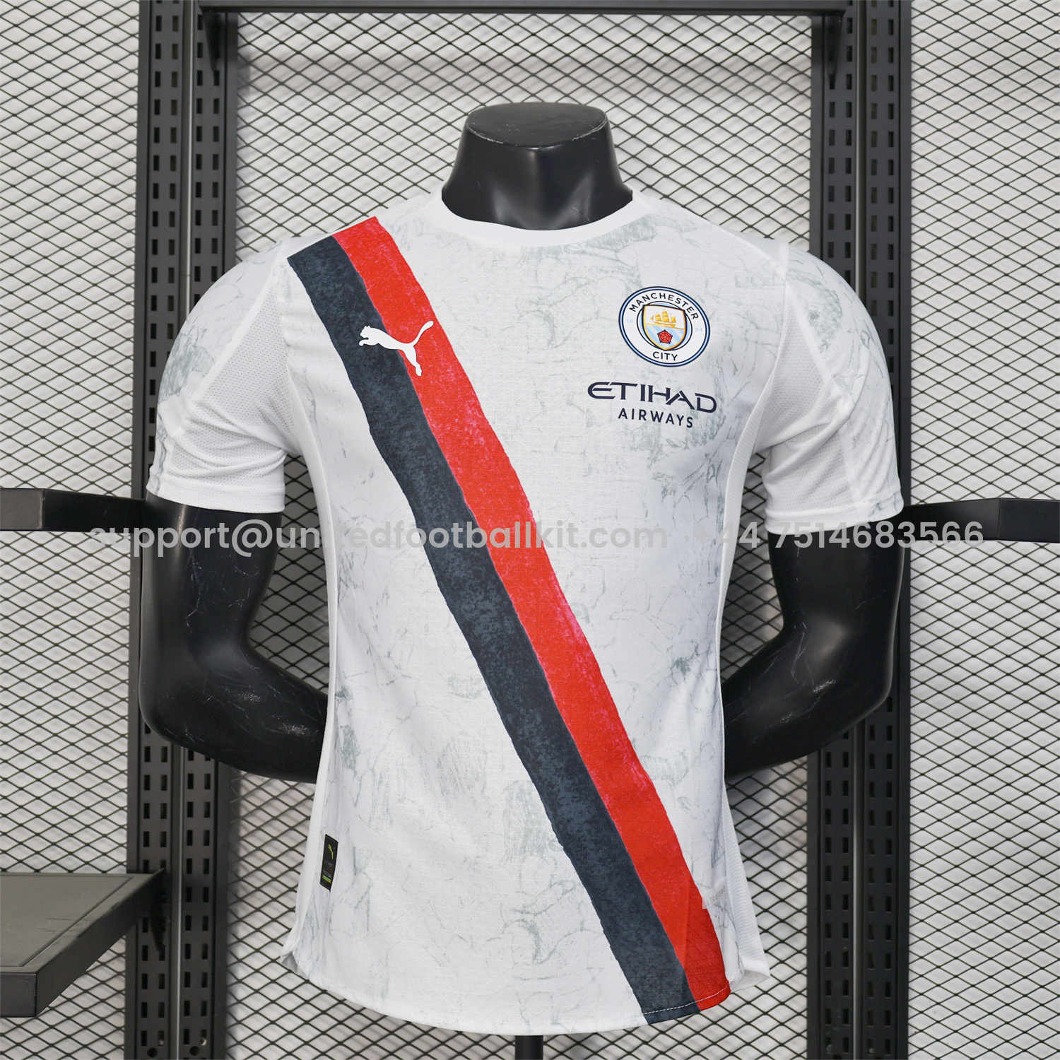 Unitedfootballkit.com | Manchester City 25-26 Away Jersey (Leaked Version) - Player Version -Customize Name, Number and Patch | Worldwide Shipping