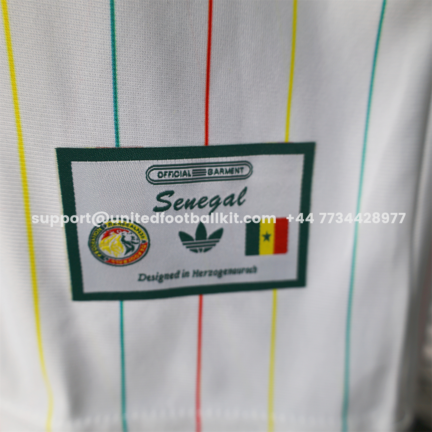 Unitedfootballkit.com | Senegal 2026 Terrace Icon Retro Casual Style White Jersey - Player Version -Customize Name, Number and Patch | Worldwide Shipping