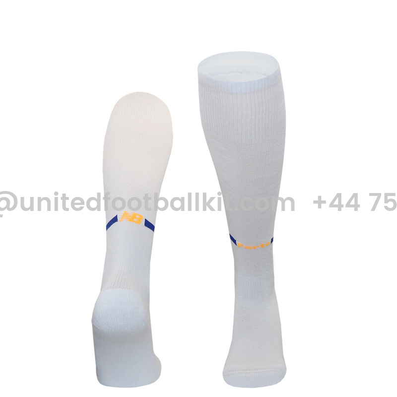 Unitedfootballkit.com | Porto 24-25 Home Socks - White -Customize Name, Number and Patch | Worldwide Shipping