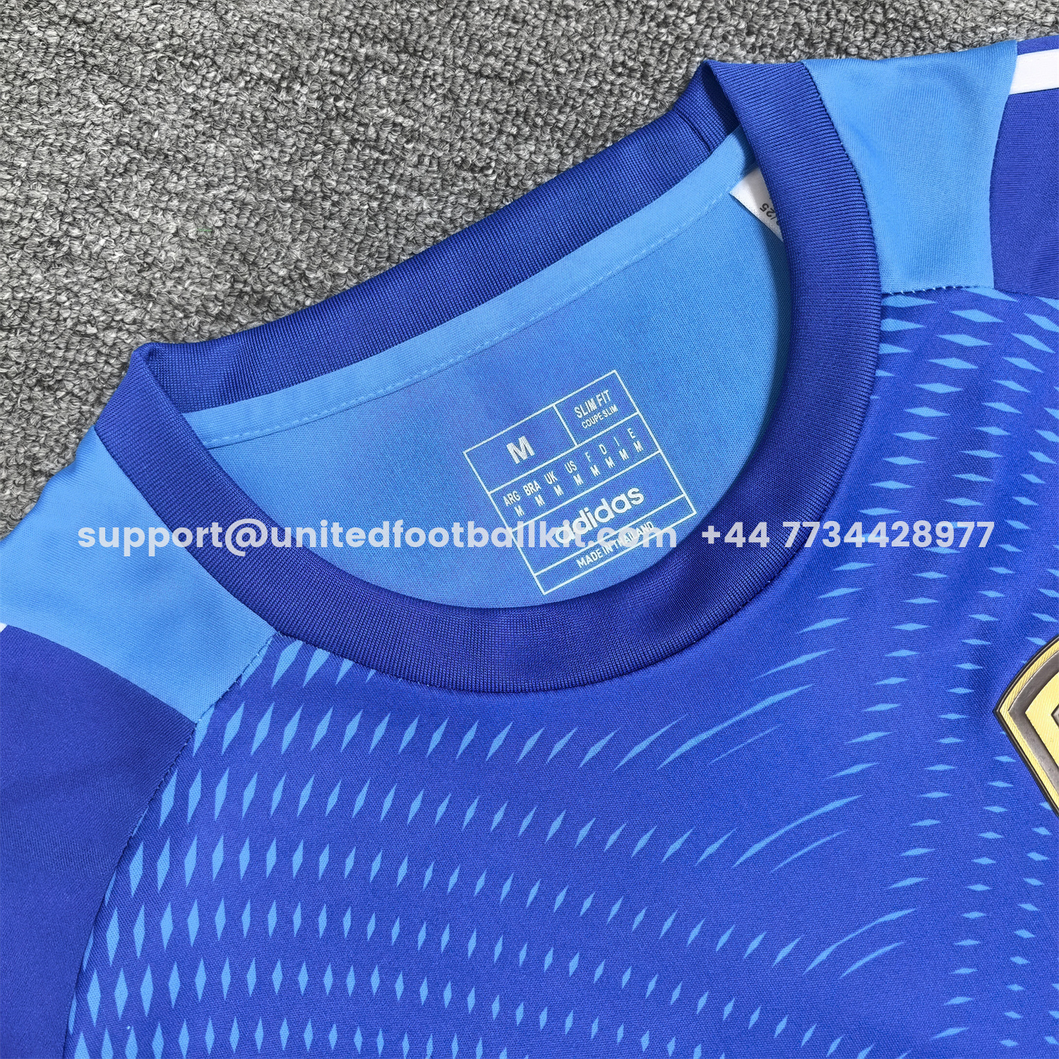 Unitedfootballkit.com | Venezuela 25-26 Blue Goalkeeper Jersey - Fans Version -Customize Name, Number and Patch | Worldwide Shipping