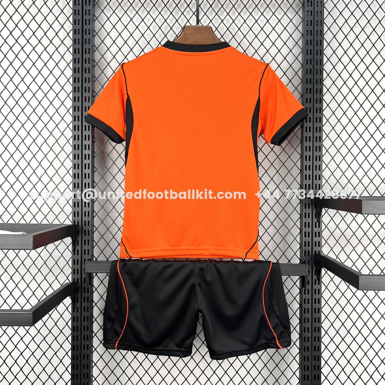 Unitedfootballkit.com | Netherlands 2026 Home Kids Kit -Customize Name, Number and Patch | Worldwide Shipping