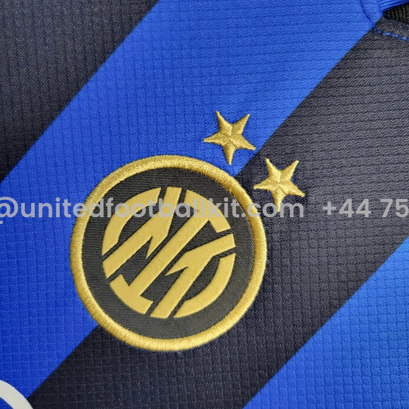 Unitedfootballkit.com | Women's Inter Milan 24-25 Home Jersey -Customize Name, Number and Patch | Worldwide Shipping