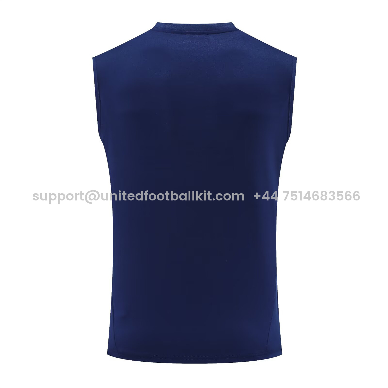 Unitedfootballkit.com | Flamengo 25-26 Vest Training Set - Royal Blue With Royal Blue -Customize Name, Number and Patch | Worldwide Shipping