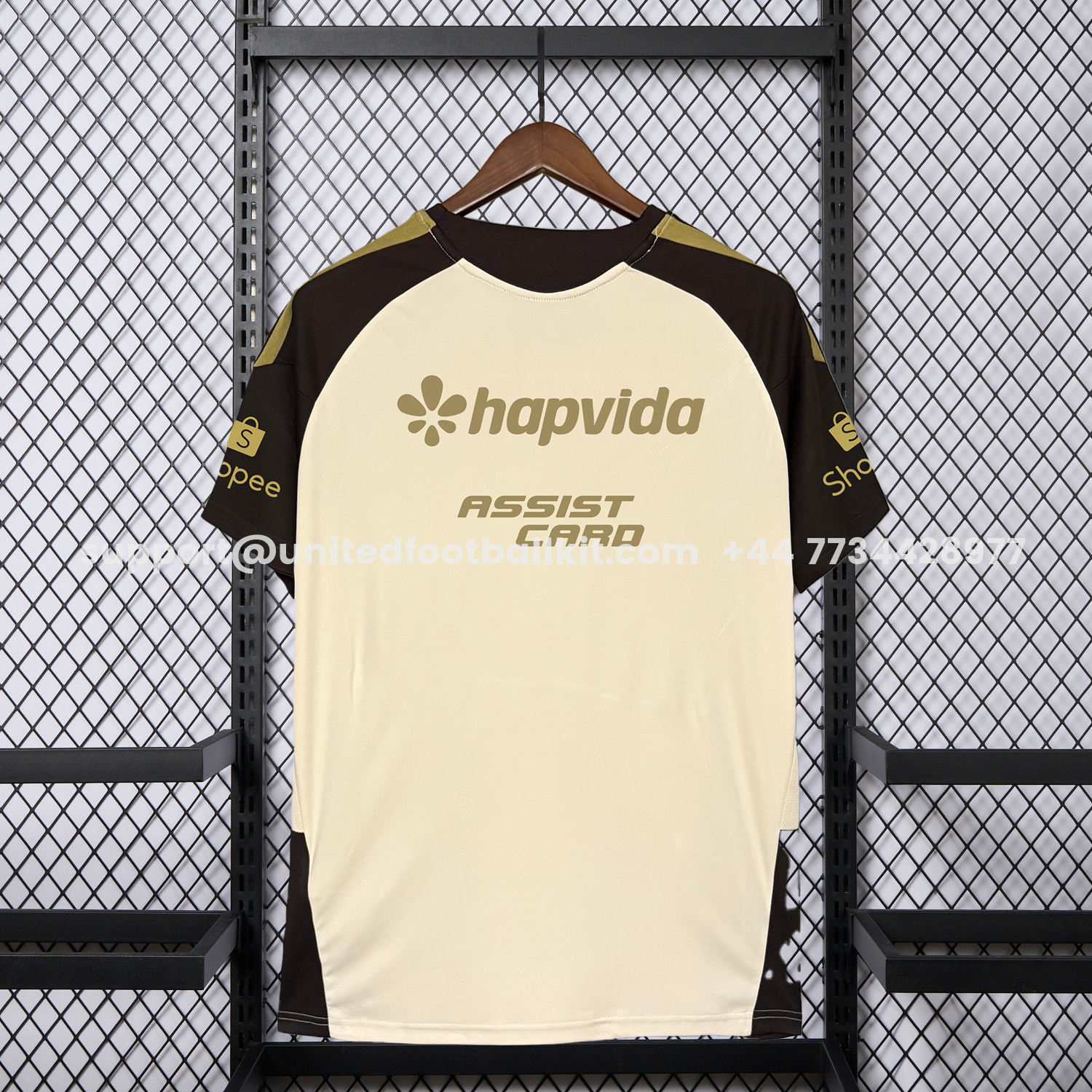 Unitedfootballkit.com | Flamengo 25-26 Cream Black Special Jersey With All Sponsors - Fans Version -Customize Name, Number and Patch | Worldwide Shipping
