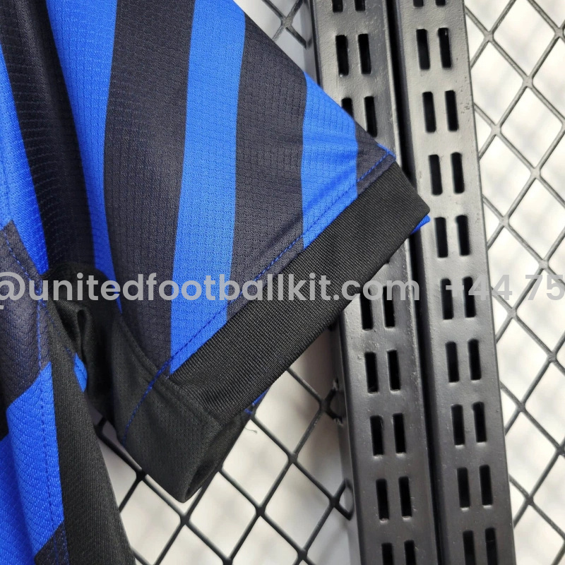 Unitedfootballkit.com | Women's Inter Milan 24-25 Home Jersey -Customize Name, Number and Patch | Worldwide Shipping