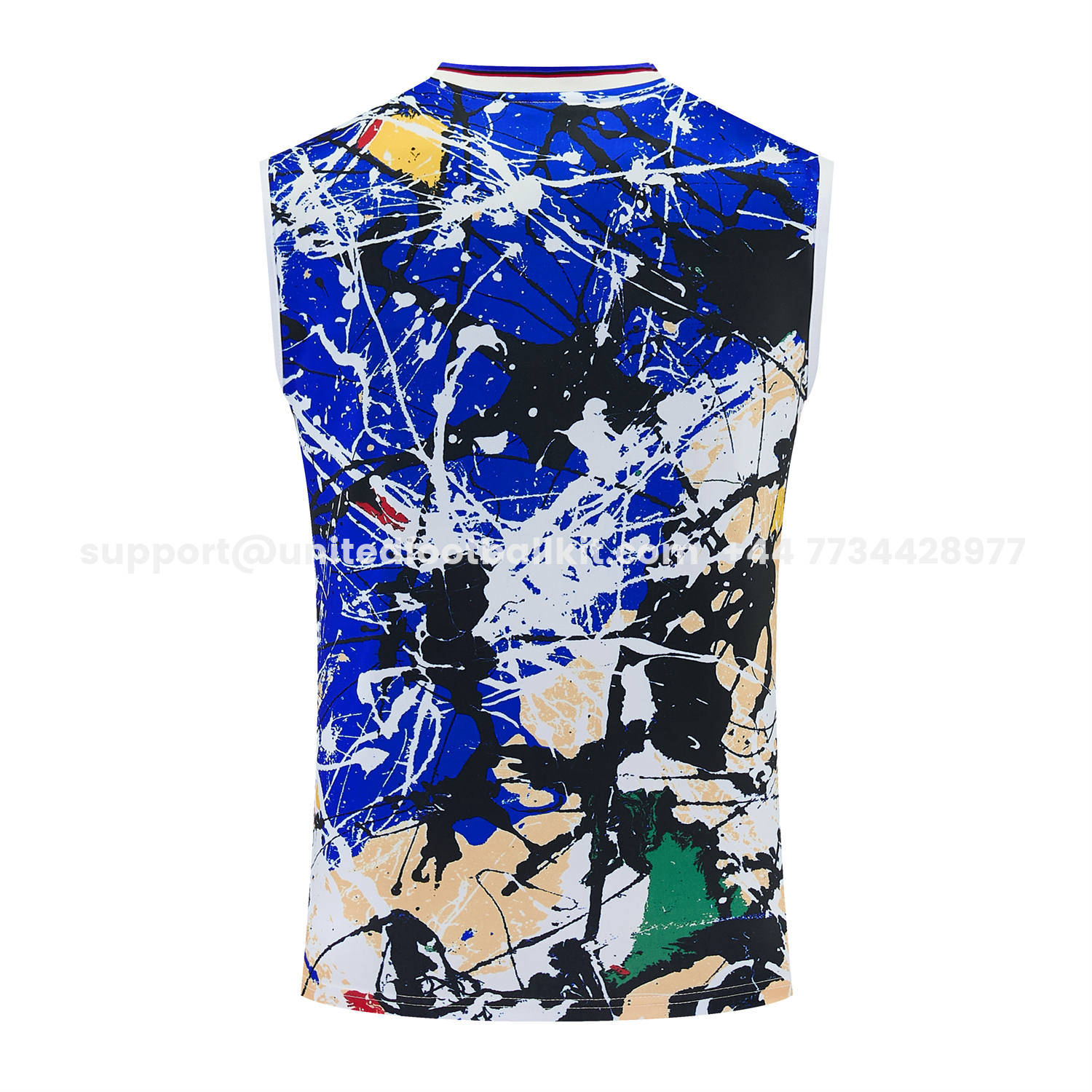 Unitedfootballkit.com | Manchester United 26-27 Retro Style Vest Training Set - Colors Top & Colors Pants -Customize Name, Number and Patch | Worldwide Shipping