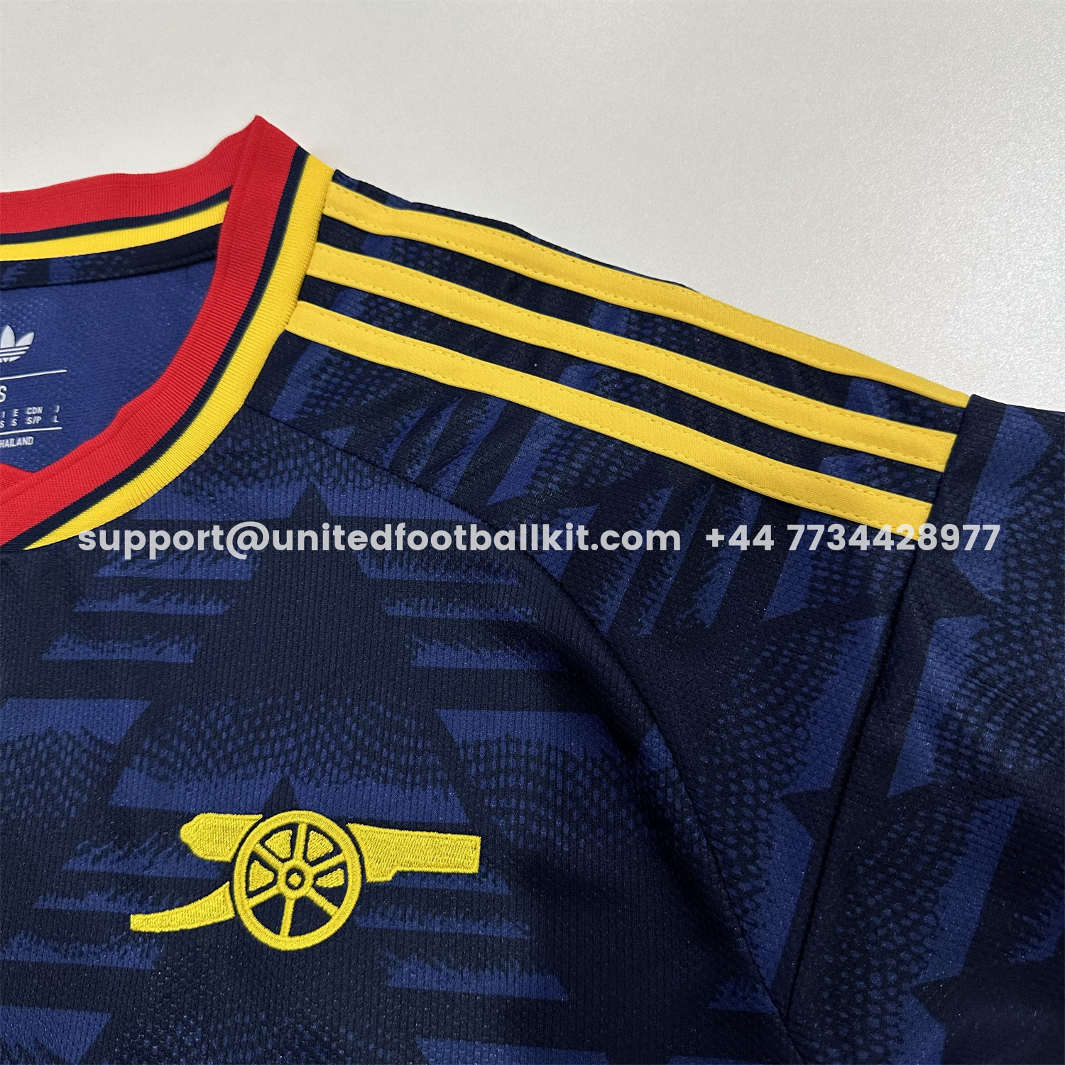 Unitedfootballkit.com | Arsenal 26-27 Away Jersey - Fans Version -Customize Name, Number and Patch | Worldwide Shipping