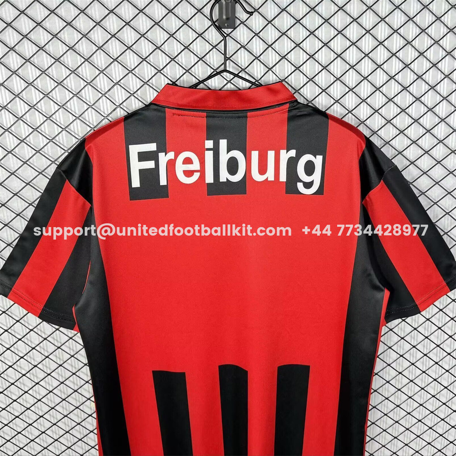 Unitedfootballkit.com | Retro Freiburg 1994-95 Home Jersey -Customize Name, Number and Patch | Worldwide Shipping