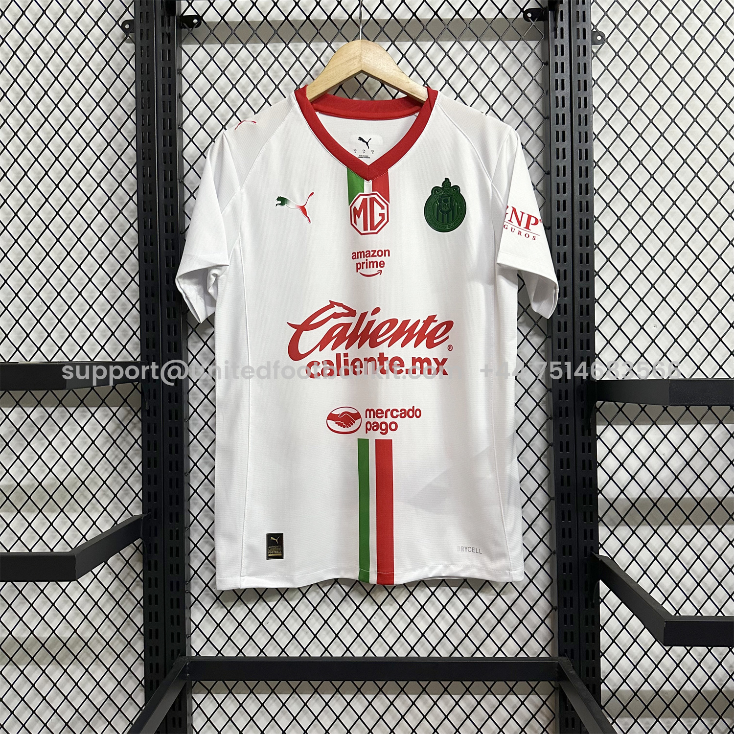 Unitedfootballkit.com | Chivas de Guadalajara 25-26 Away Jersey - Fans Version -Customize Name, Number and Patch | Worldwide Shipping