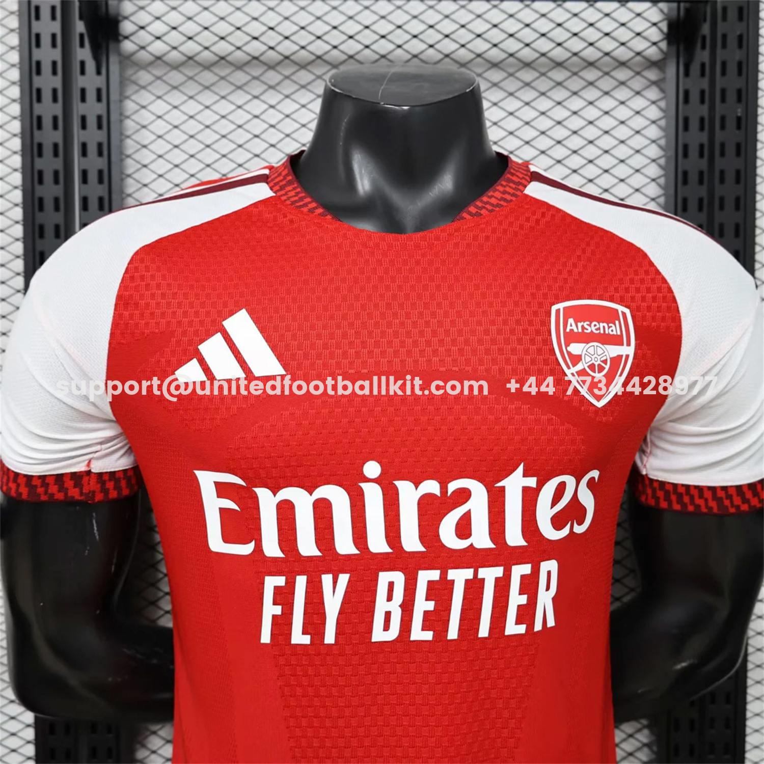 Unitedfootballkit.com | Arsenal 26-27 Home Jersey - Player Version -Customize Name, Number and Patch | Worldwide Shipping